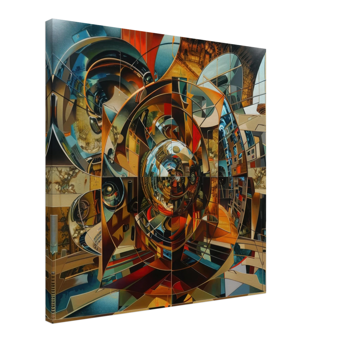 Abstract Mirrors 1 - Shop Ai Art WebShop - Digital Art online Store