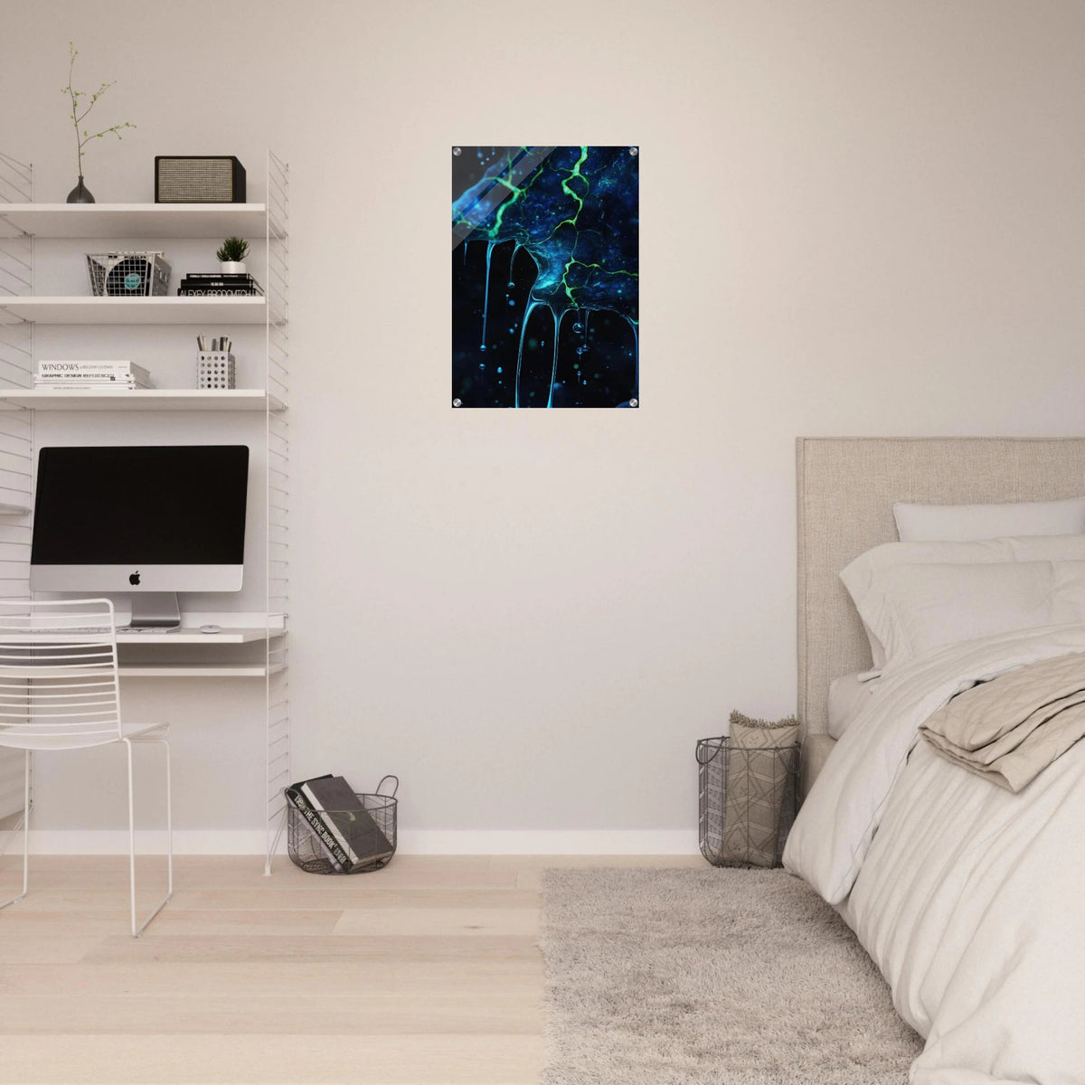 Abyssal Bloom Black tendrils stretch outward ent 1 - Shop Ai Art WebShop - Digital Art online Store