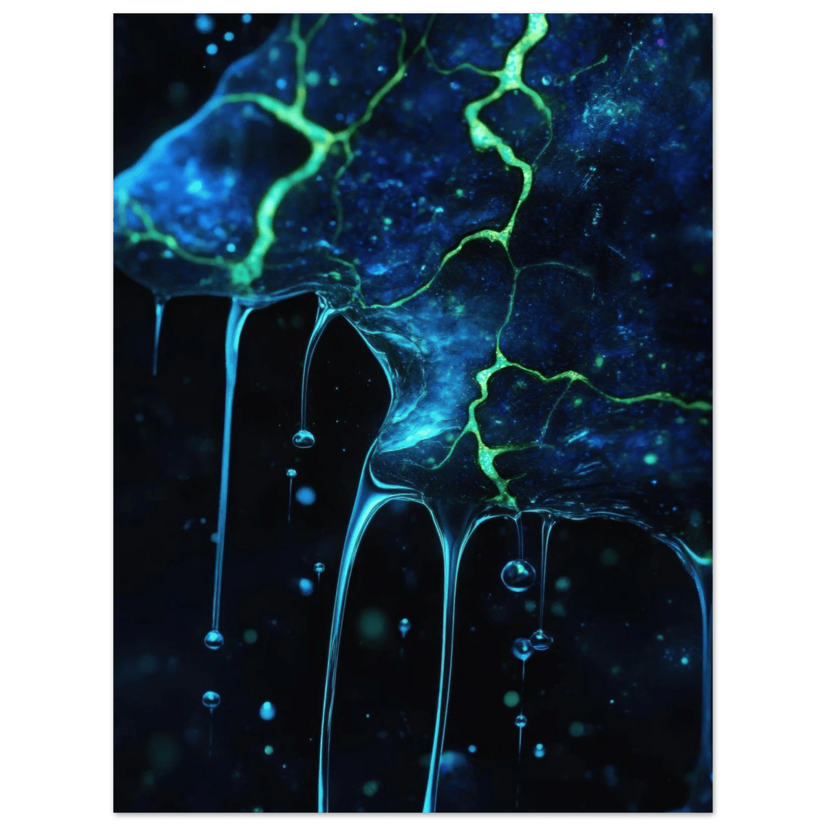 Abyssal Bloom Black tendrils stretch outward ent 1 - Shop Ai Art WebShop - Digital Art online Store