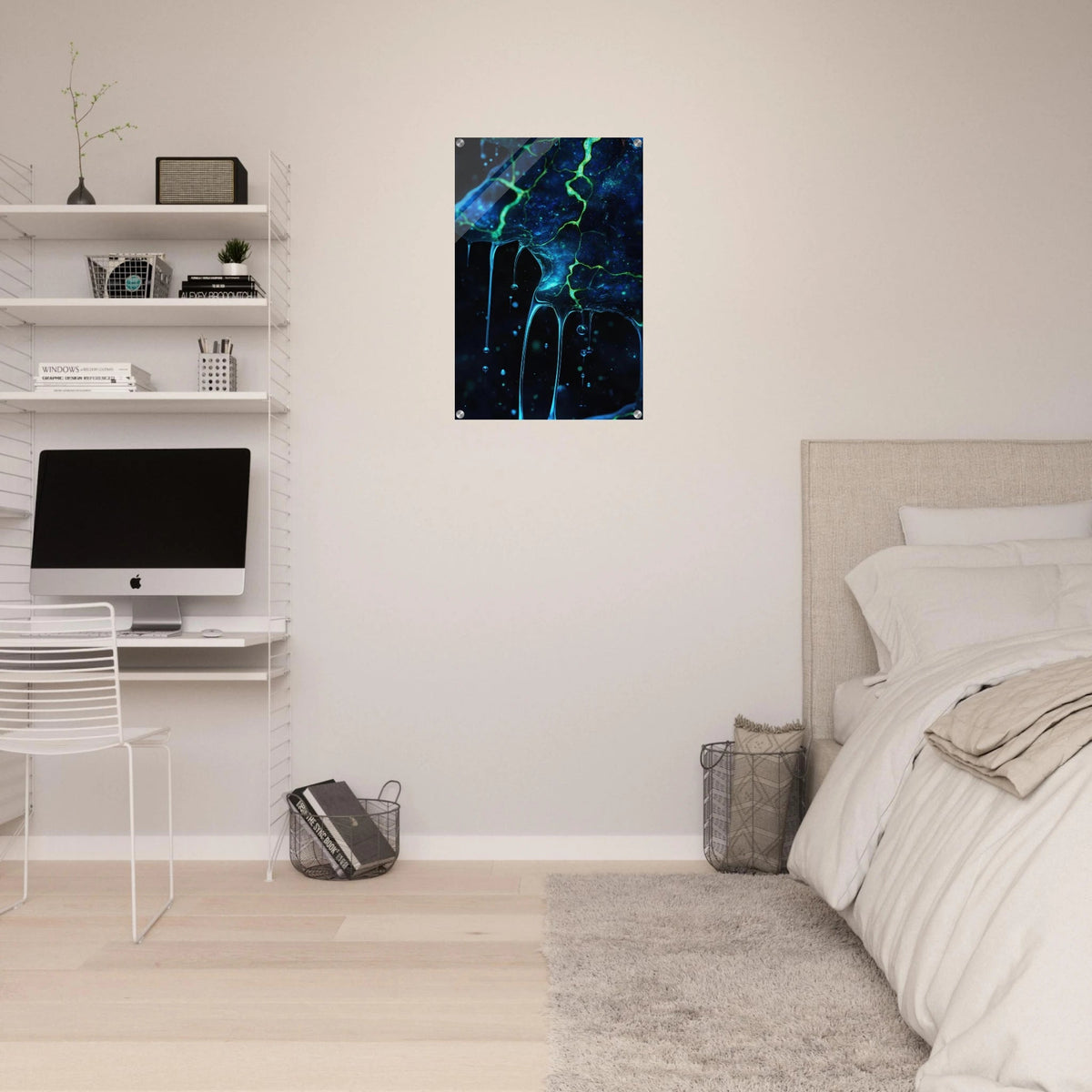 Abyssal Bloom Black tendrils stretch outward ent 1 - Shop Ai Art WebShop - Digital Art online Store