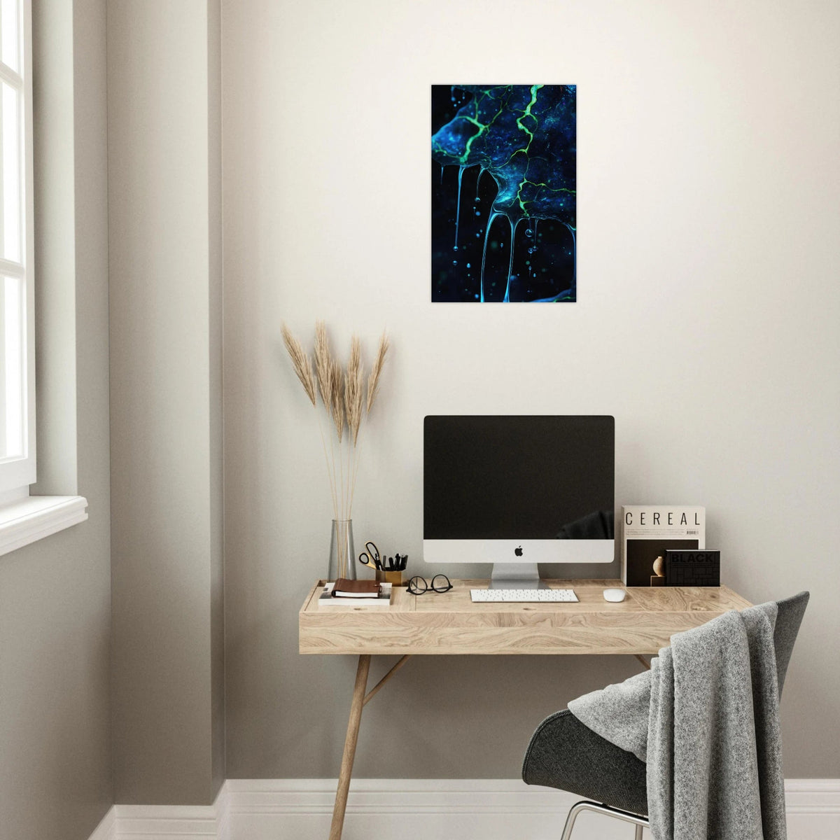 Abyssal Bloom Black tendrils stretch outward ent 1 - Shop Ai Art WebShop - Digital Art online Store