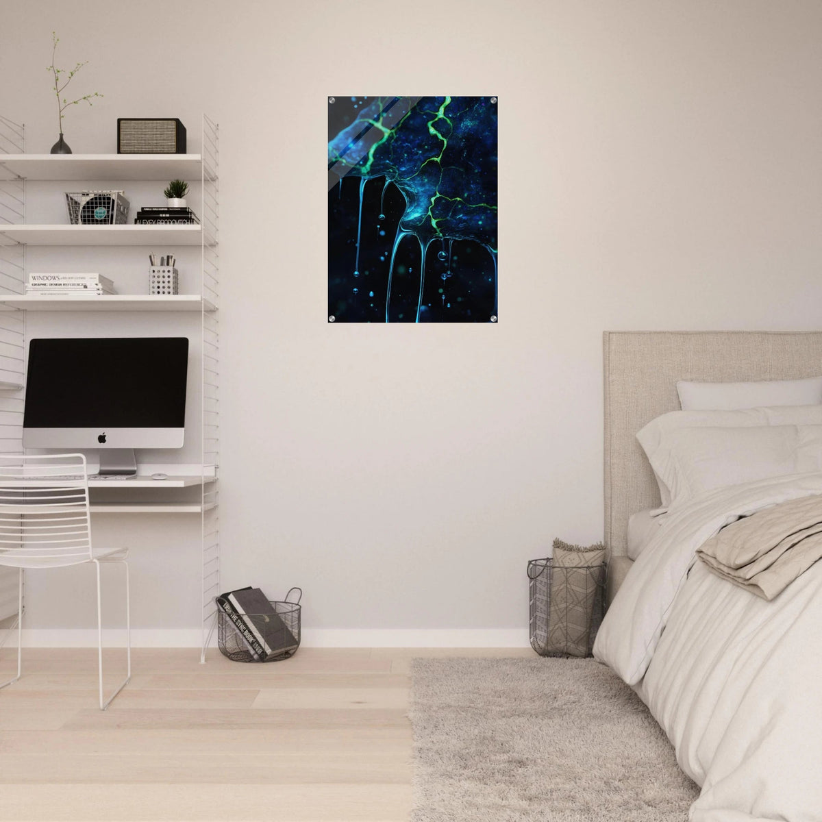 Abyssal Bloom Black tendrils stretch outward ent 1 - Shop Ai Art WebShop - Digital Art online Store