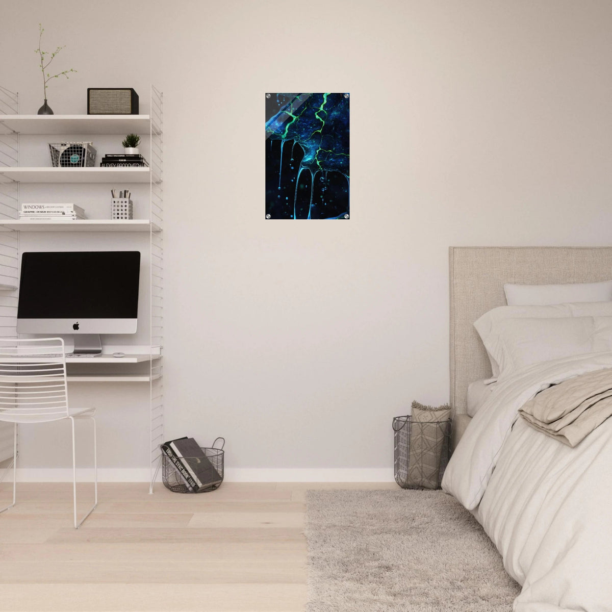 Abyssal Bloom Black tendrils stretch outward ent 1 - Shop Ai Art WebShop - Digital Art online Store