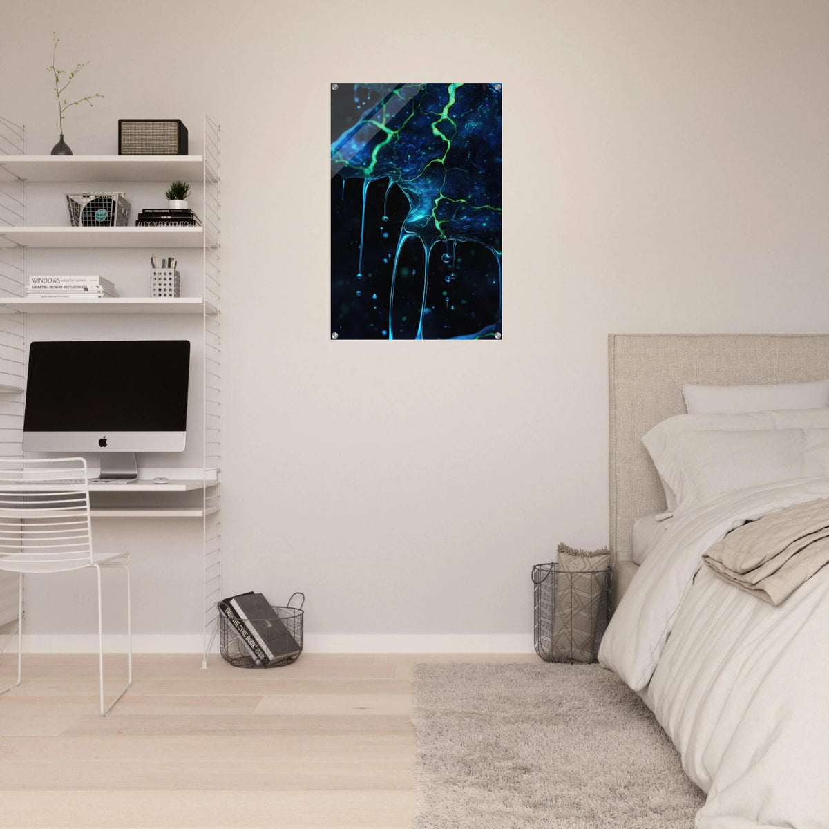 Abyssal Bloom Black tendrils stretch outward ent 1 - Shop Ai Art WebShop - Digital Art online Store