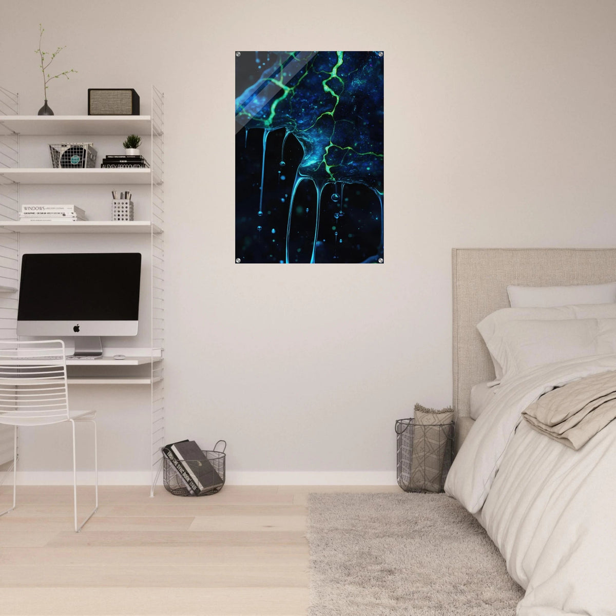 Abyssal Bloom Black tendrils stretch outward ent 1 - Shop Ai Art WebShop - Digital Art online Store