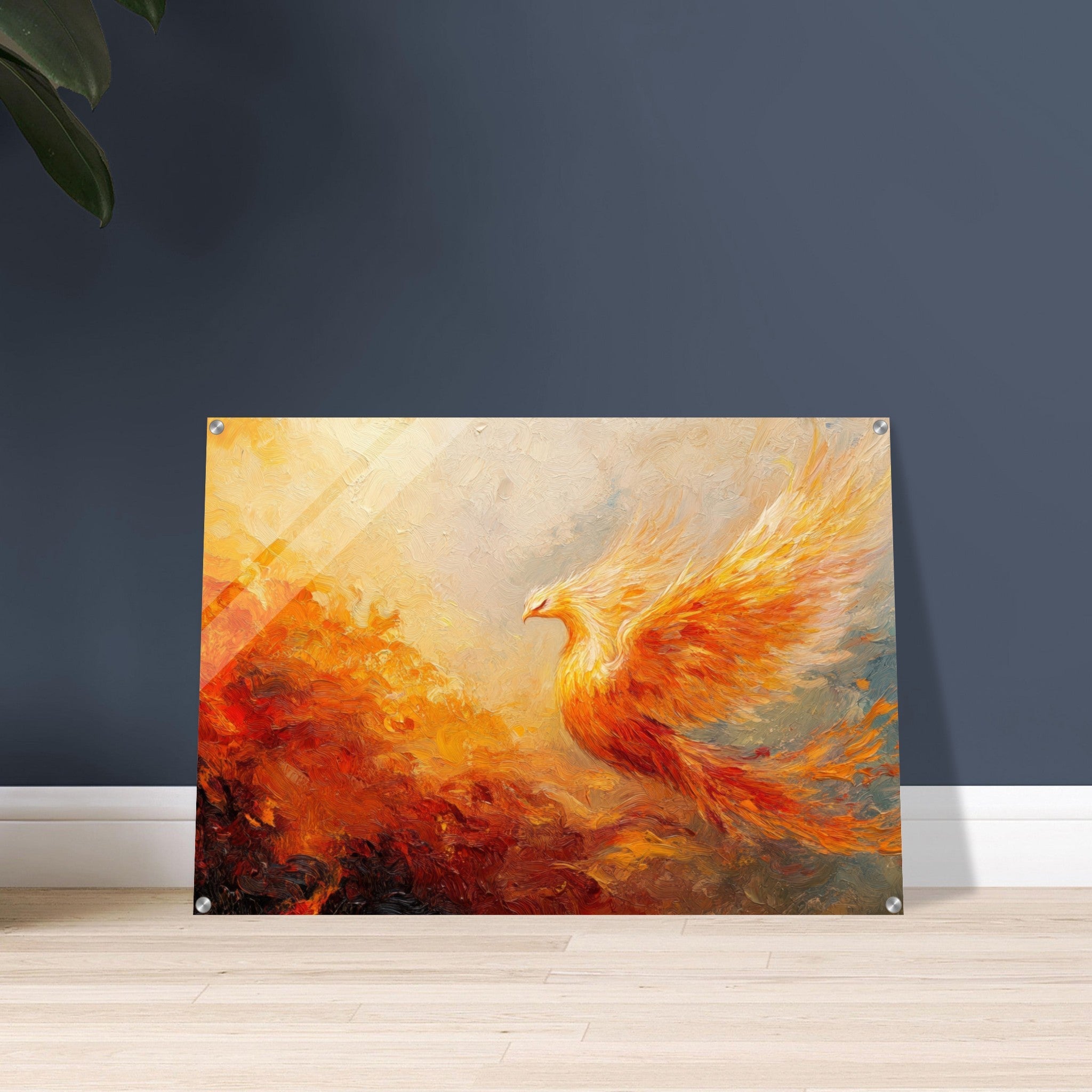Acrylic Print Landscape - Impressionist Phoenix Rebirth Impressionism Did 2 - Shop Ai Art WebShop - Digital Art online Store