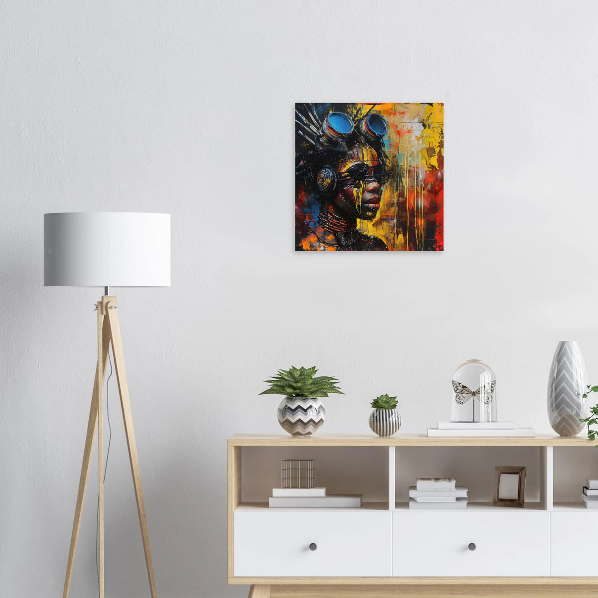 Afrofuturism swedish sharkansas in abstract styl 7 - Shop Ai Art WebShop - Digital Art online Store