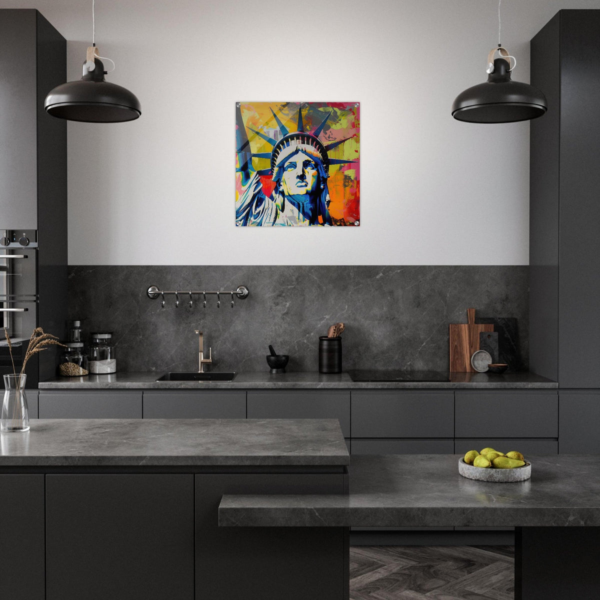 American pop art abstract art style - Shop Ai Art WebShop - Digital Art online Store