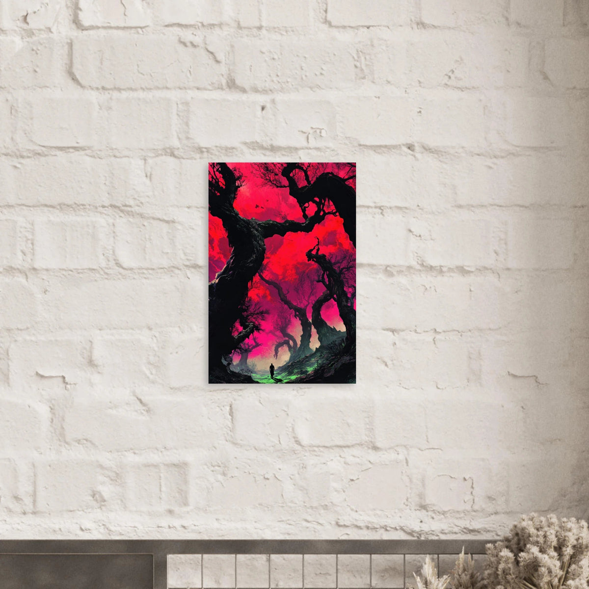 Ancient trees twist into monstrous contorted fig 2 - Shop Ai Art WebShop - Digital Art online Store