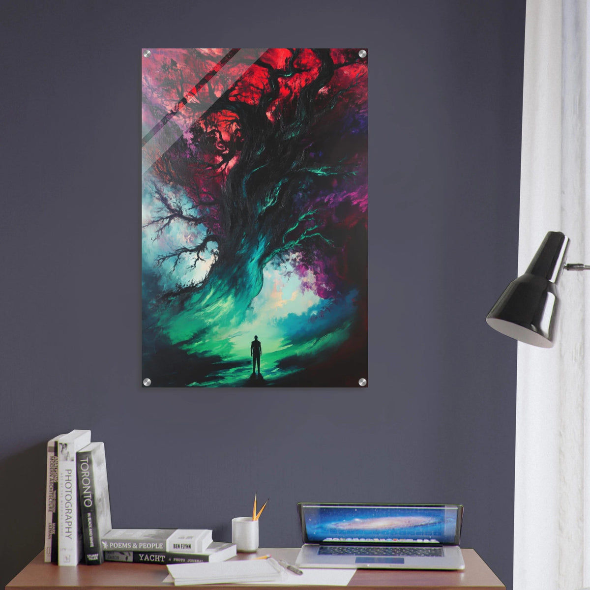 Ancient trees twist into monstrous contorted fig - Shop Ai Art WebShop - Digital Art online Store