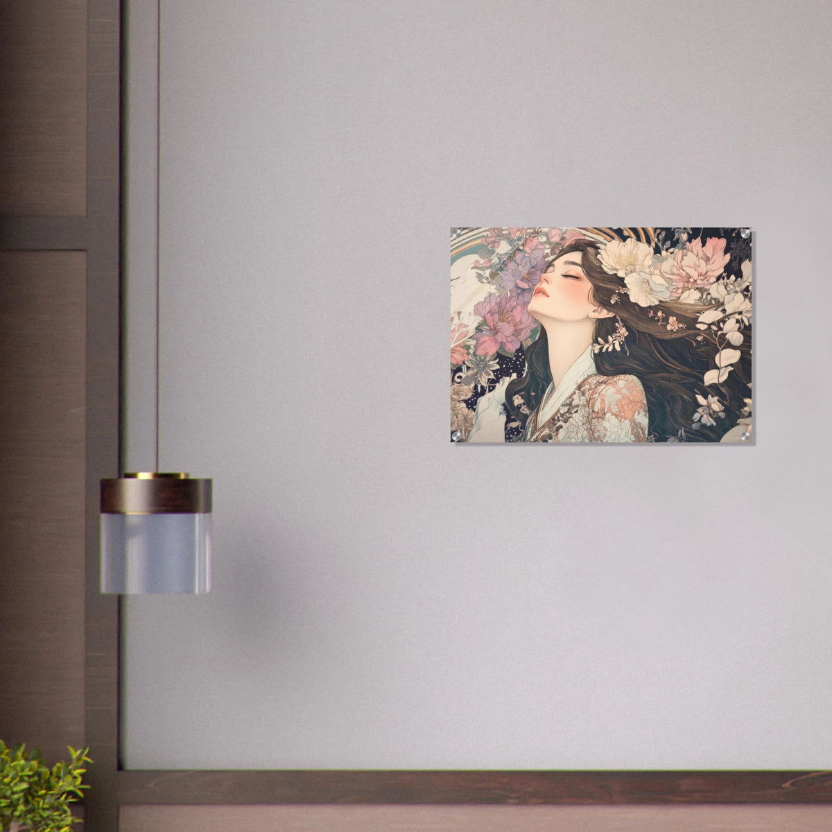 Art Nouveau Enchanted Garden An Art Nouveau inst 2 - Shop Ai Art WebShop - Digital Art online Store