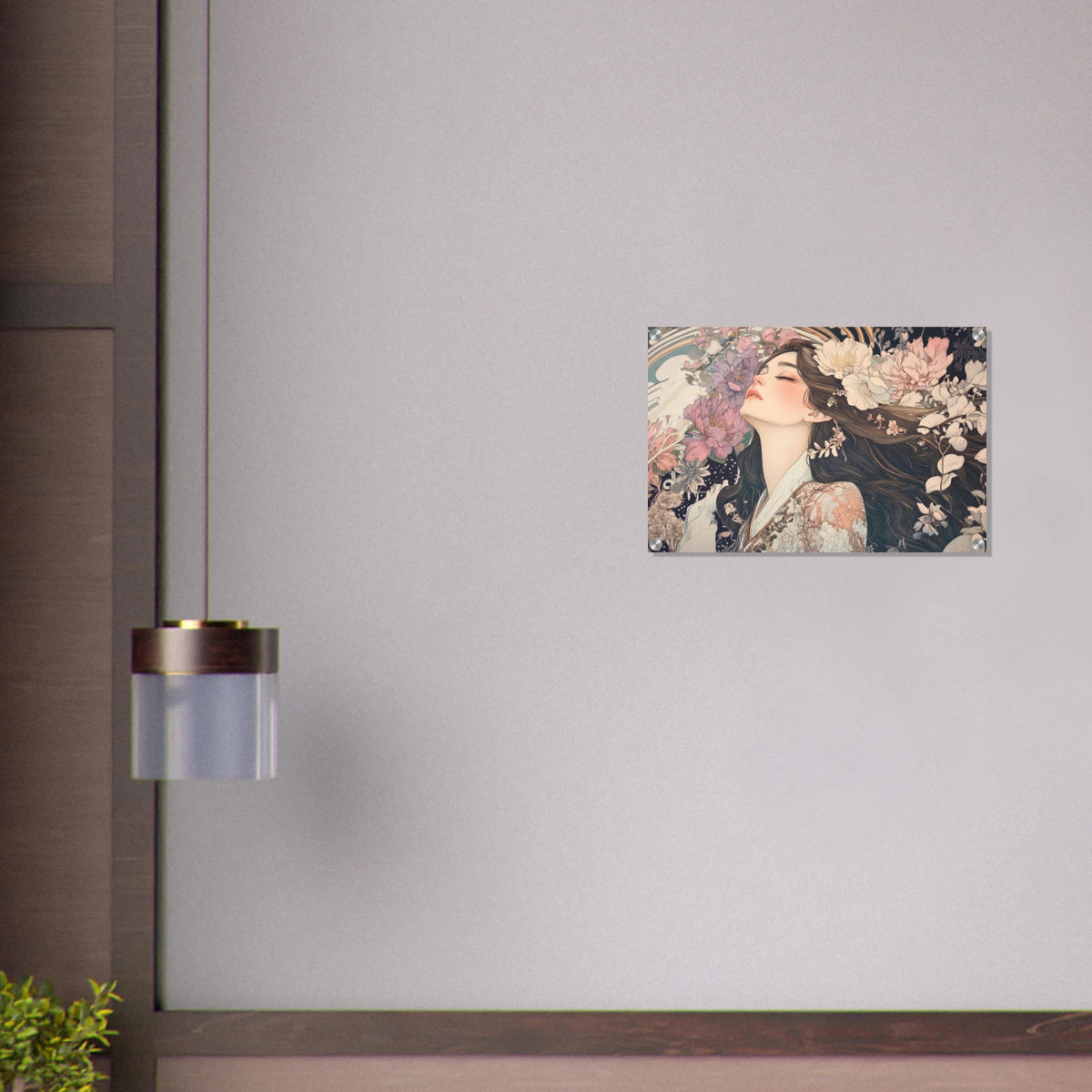 Art Nouveau Enchanted Garden An Art Nouveau inst 2 - Shop Ai Art WebShop - Digital Art online Store