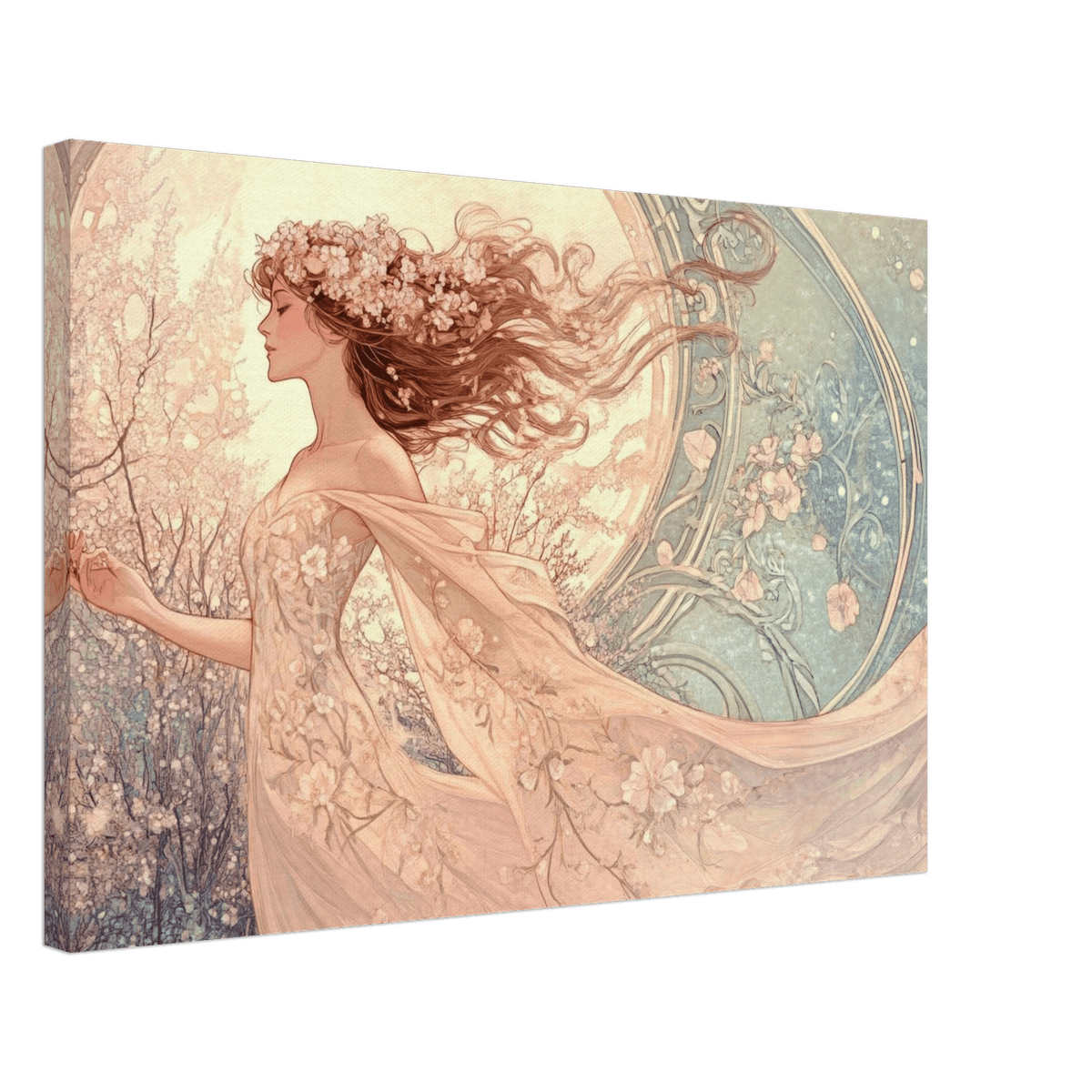 Art Nouveau Enchanted Garden An Art Nouveau inst 6 - Shop Ai Art WebShop - Digital Art online Store