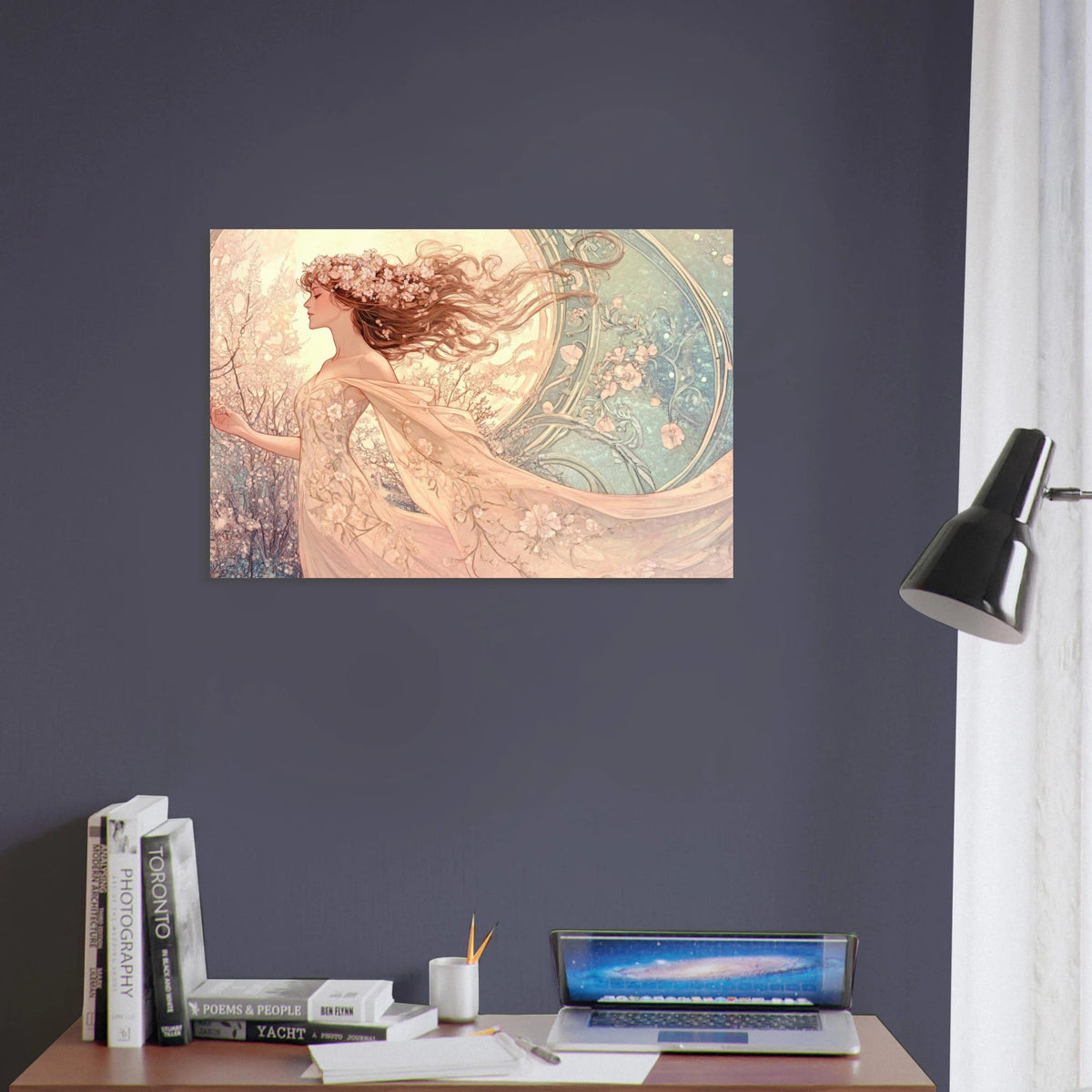 Art Nouveau Enchanted Garden An Art Nouveau inst 6 - Shop Ai Art WebShop - Digital Art online Store