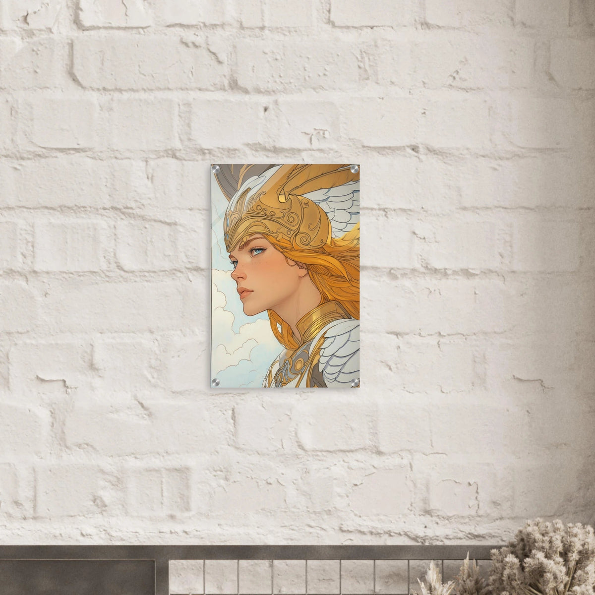 Art Nouveau Valkyries Flight Art Nouveau Close 1 - Shop Ai Art WebShop - Digital Art online Store