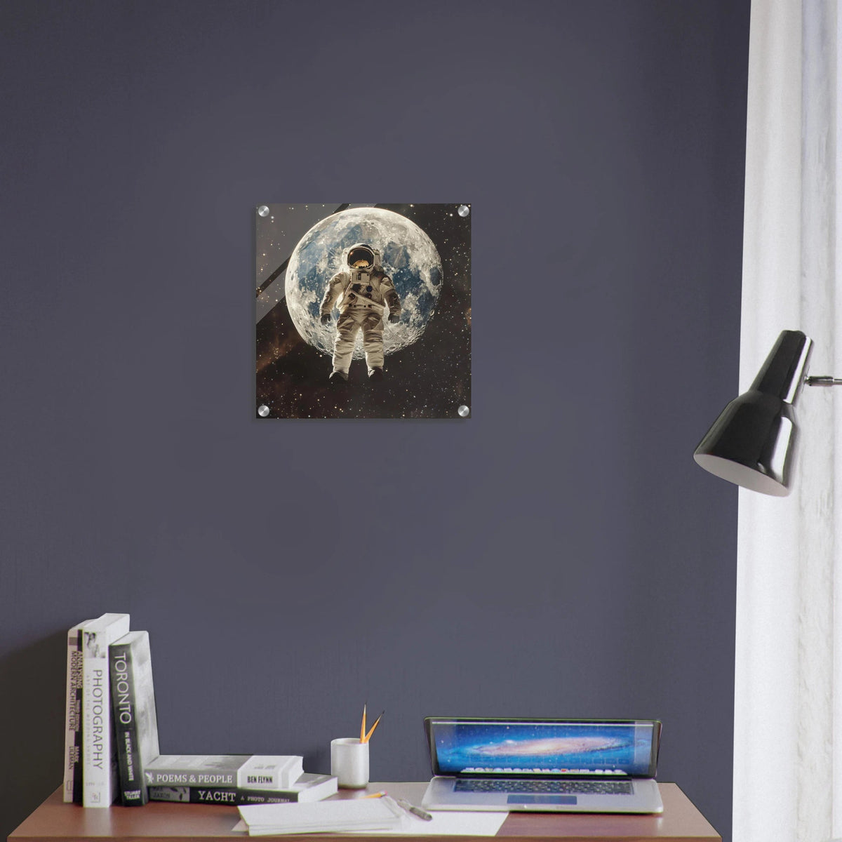 Astronaut lost in Space Moon Gravity - Shop Ai Art WebShop - Digital Art online Store