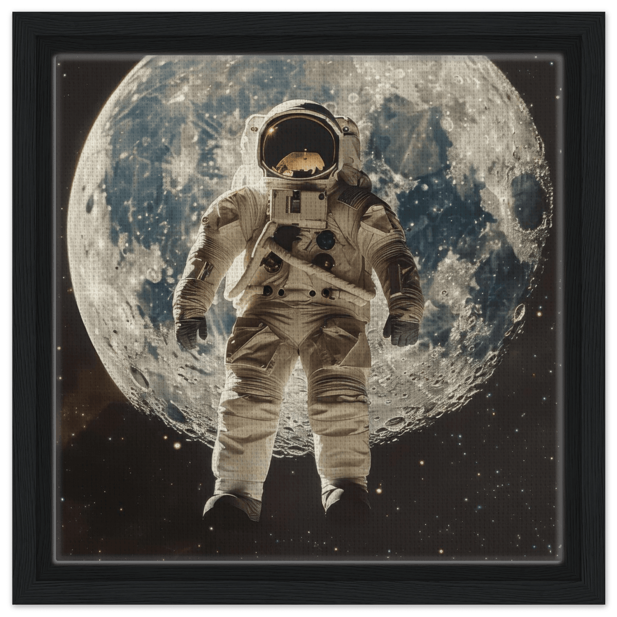 Astronaut lost in Space Moon Gravity - Shop Ai Art WebShop - Digital Art online Store