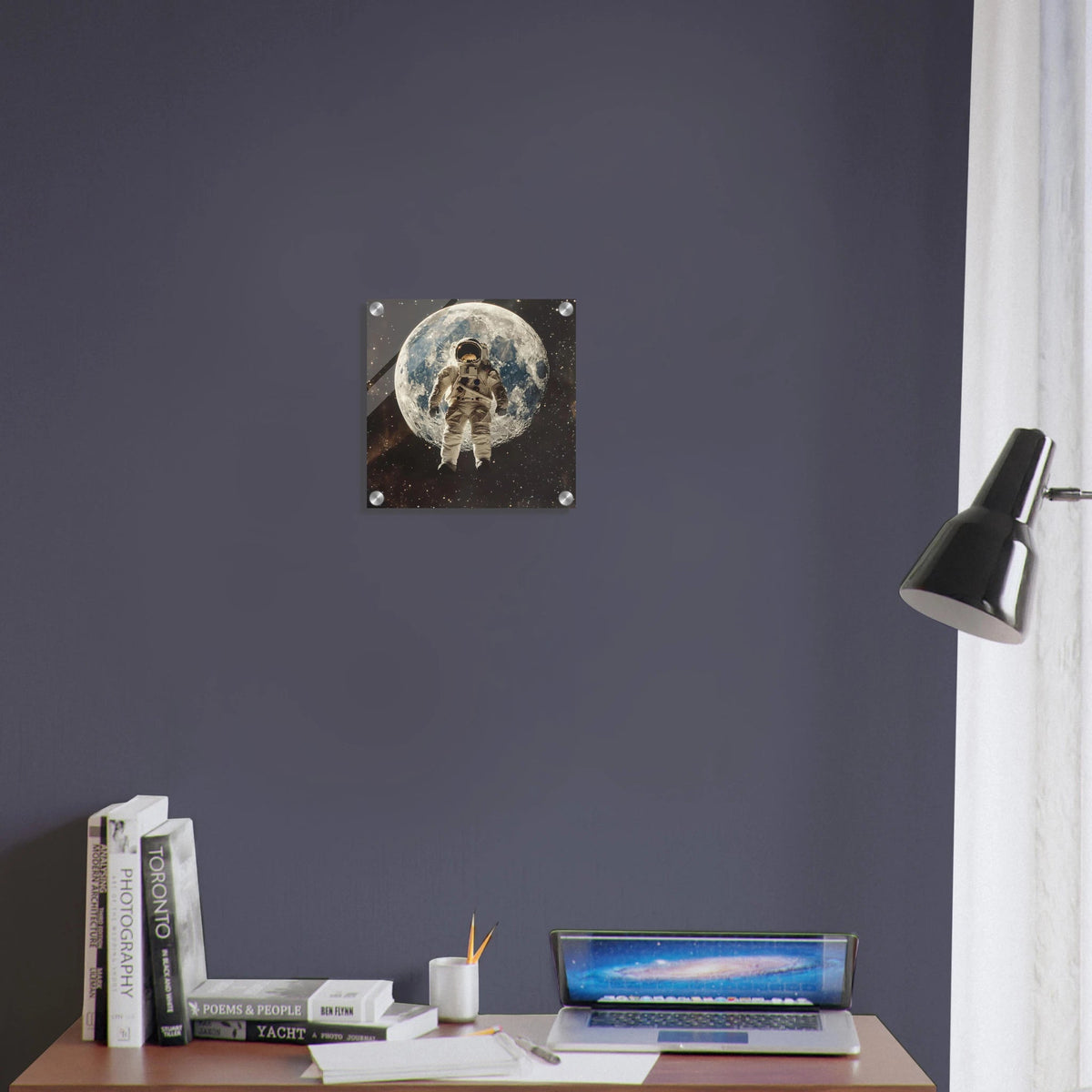 Astronaut lost in Space Moon Gravity - Shop Ai Art WebShop - Digital Art online Store