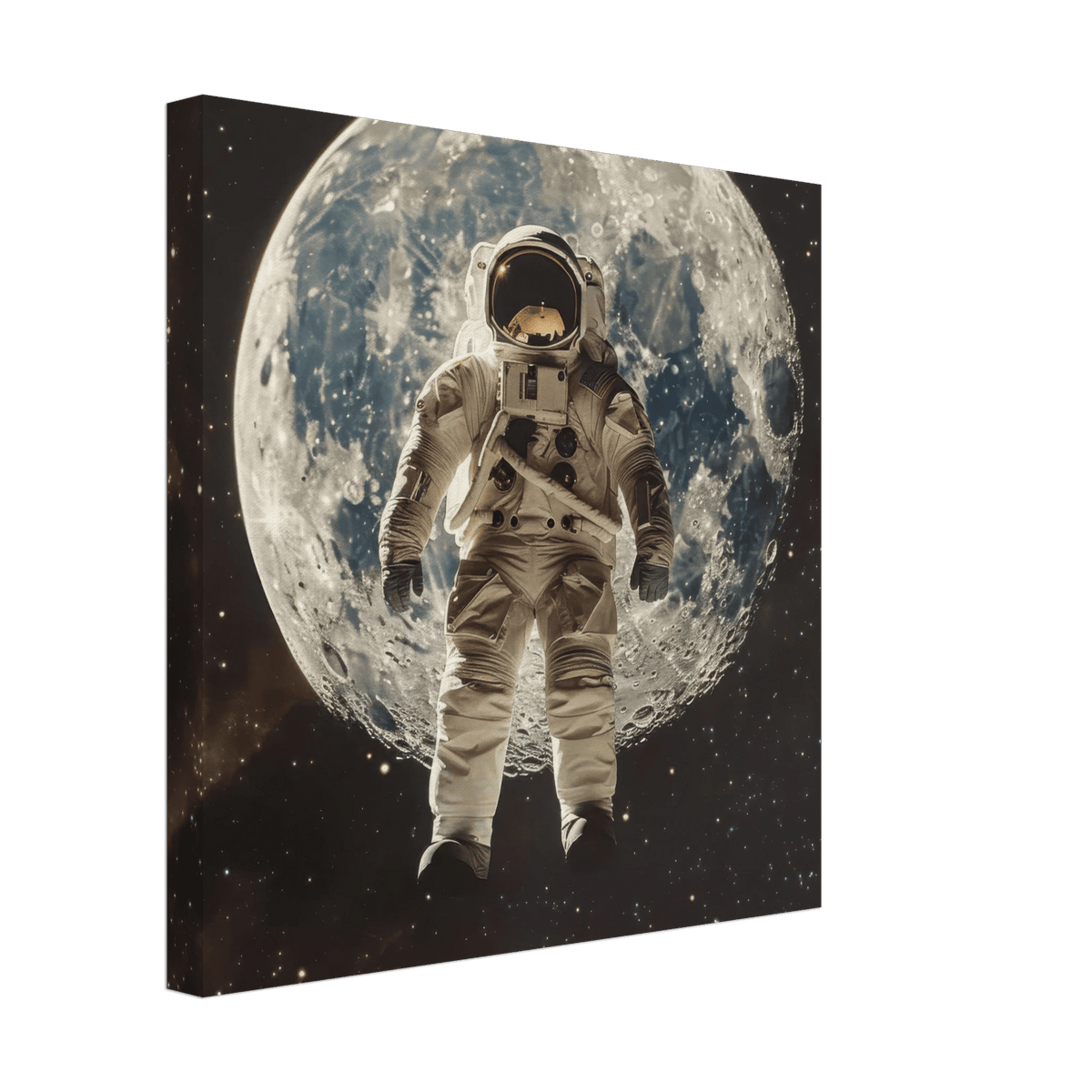 Astronaut lost in Space Moon Gravity - Shop Ai Art WebShop - Digital Art online Store