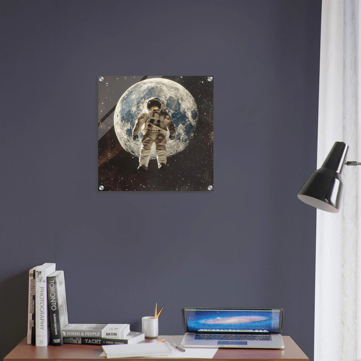 Astronaut lost in Space Moon Gravity - Shop Ai Art WebShop - Digital Art online Store