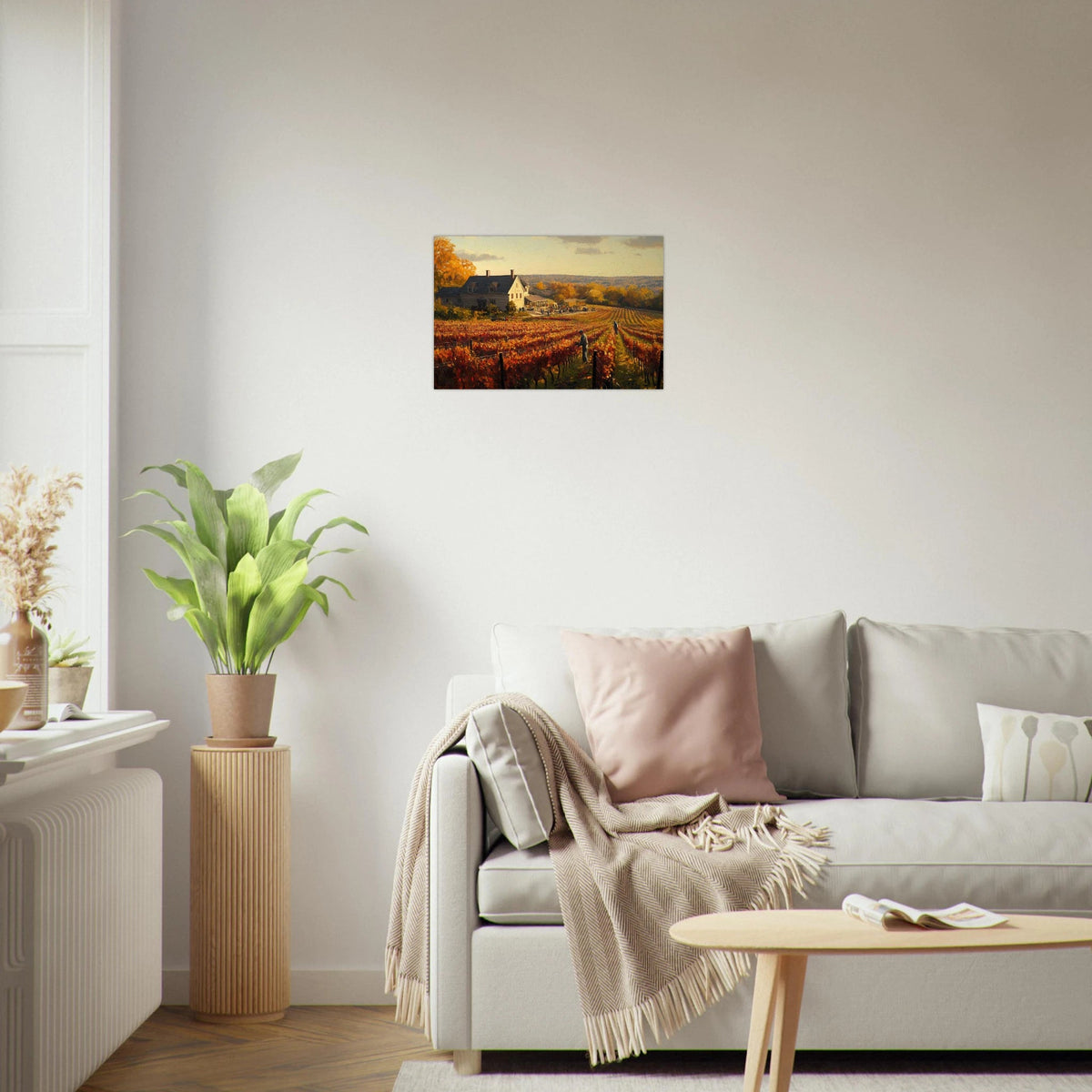 Autumn Vineyard Harvest A picturesque vineyards 3 - Shop Ai Art WebShop - Digital Art online Store