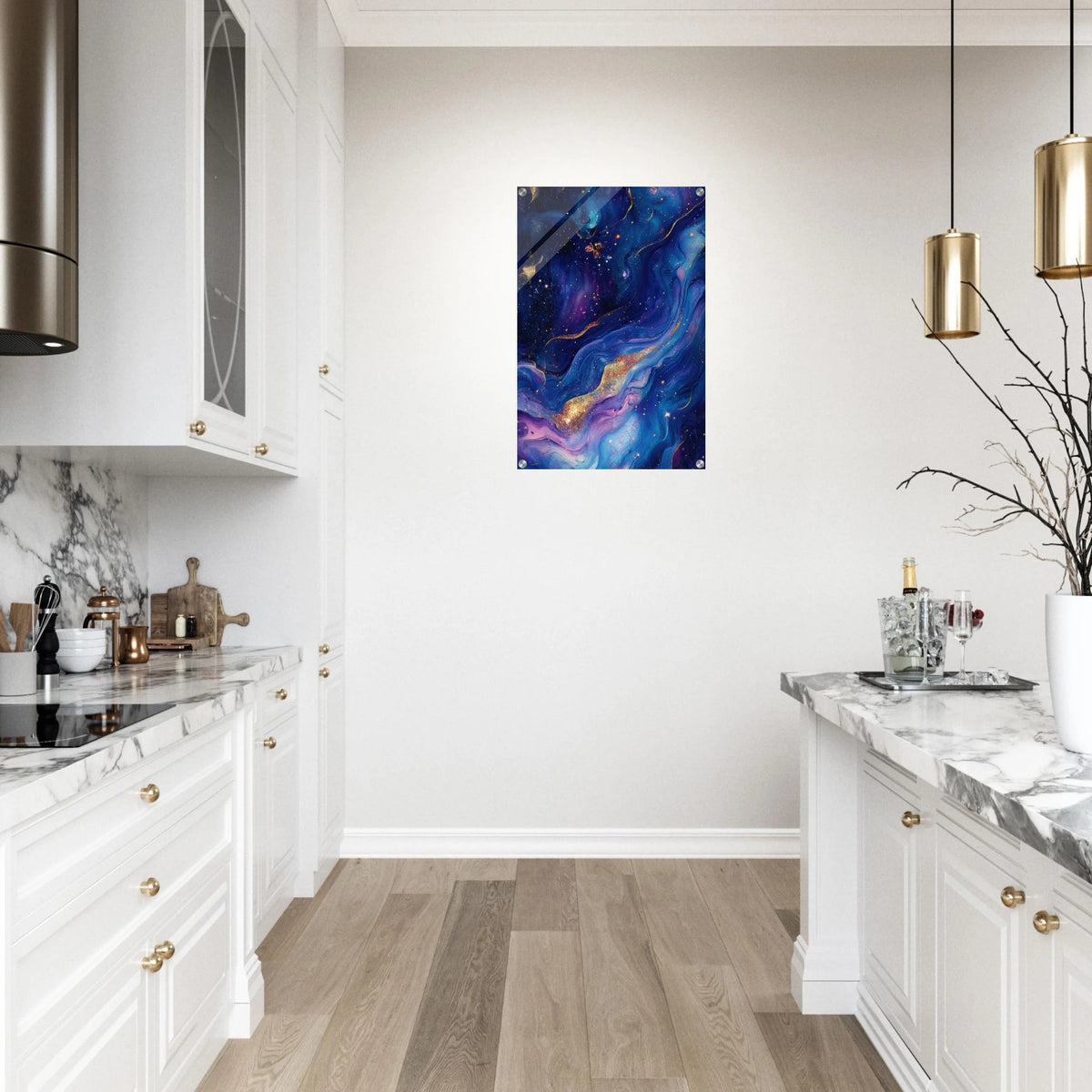 Celestial Mage Floating in the Cosmos A cosmic - Shop Ai Art WebShop - Digital Art online Store