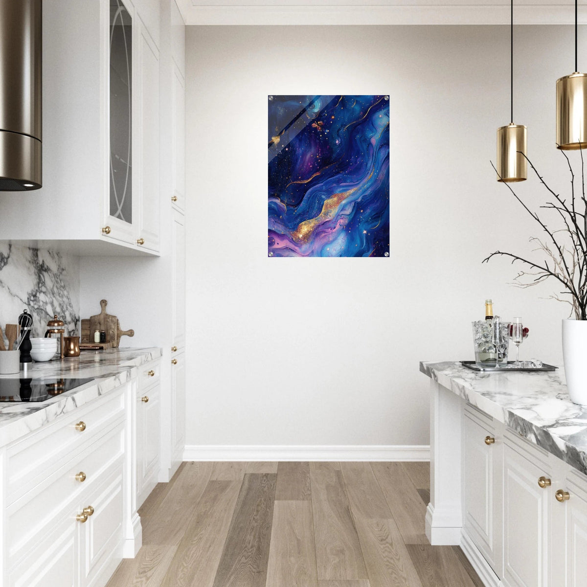 Celestial Mage Floating in the Cosmos A cosmic - Shop Ai Art WebShop - Digital Art online Store