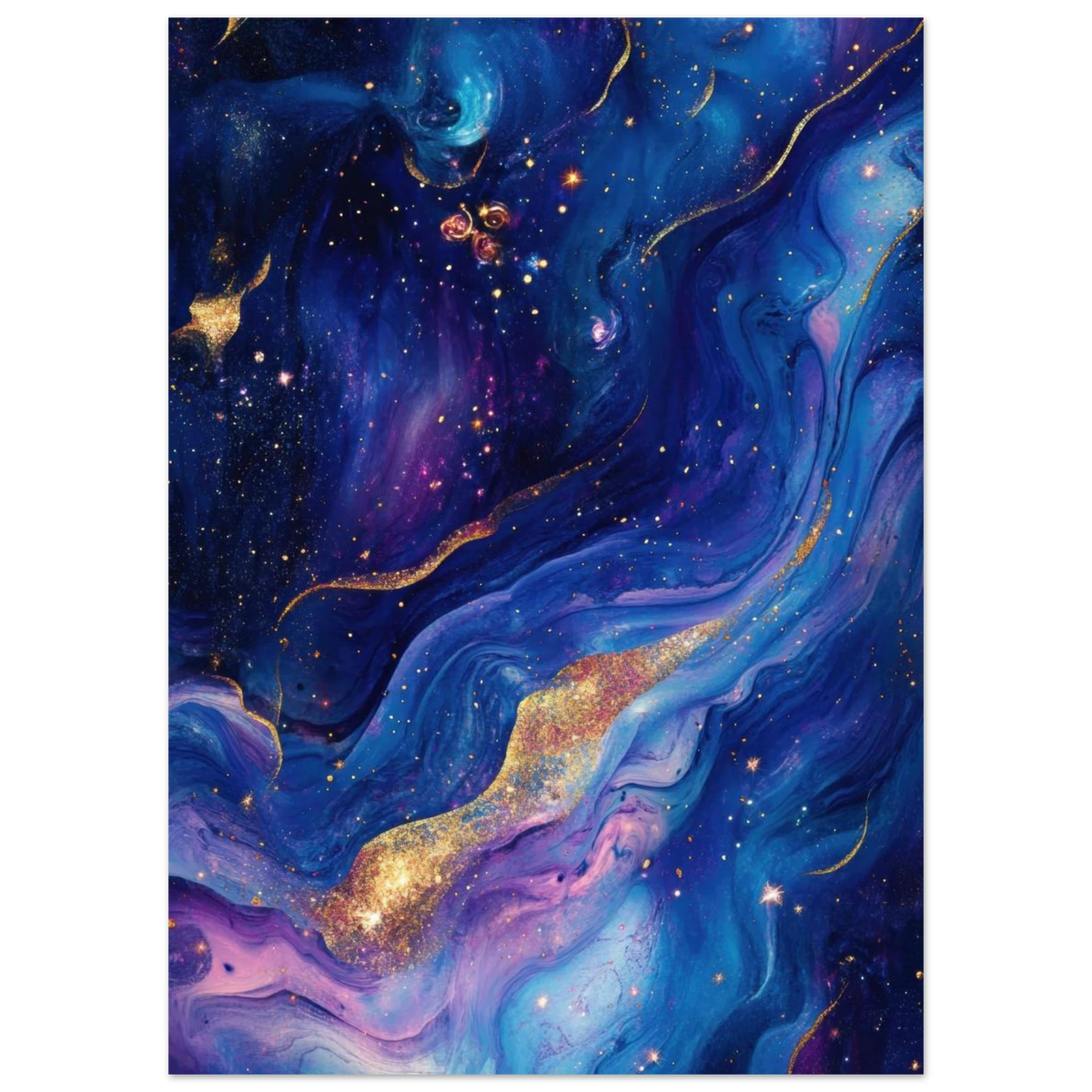 Celestial Mage Floating in the Cosmos A cosmic - Shop Ai Art WebShop - Digital Art online Store