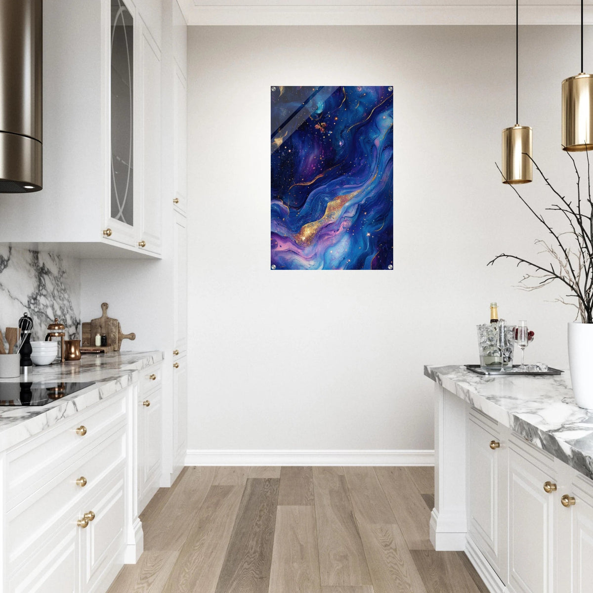 Celestial Mage Floating in the Cosmos A cosmic - Shop Ai Art WebShop - Digital Art online Store