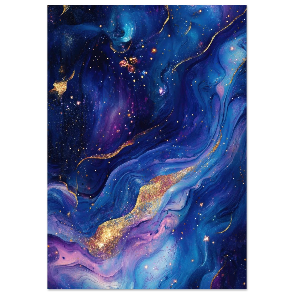 Celestial Mage Floating in the Cosmos A cosmic - Shop Ai Art WebShop - Digital Art online Store
