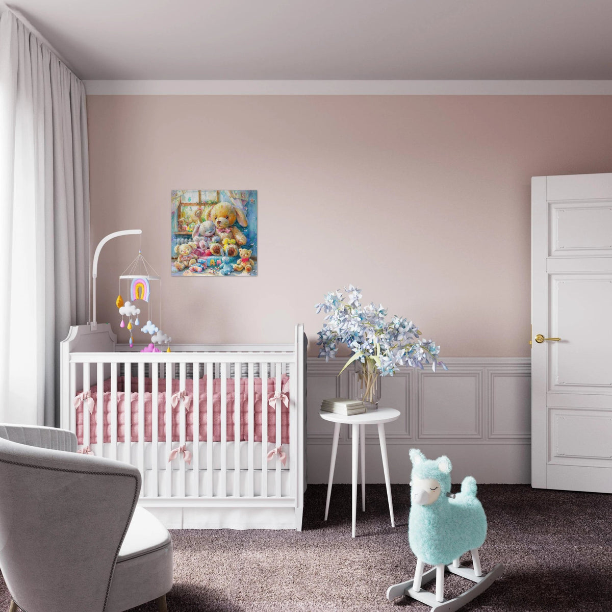 Children Kids Room Art Cozy Cuddle Bears - Shop Ai Art WebShop - Digital Art online Store