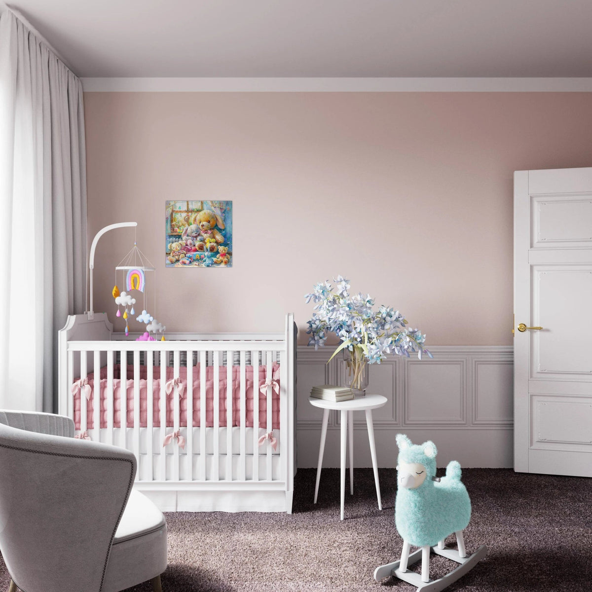Children Kids Room Art Cozy Cuddle Bears - Shop Ai Art WebShop - Digital Art online Store