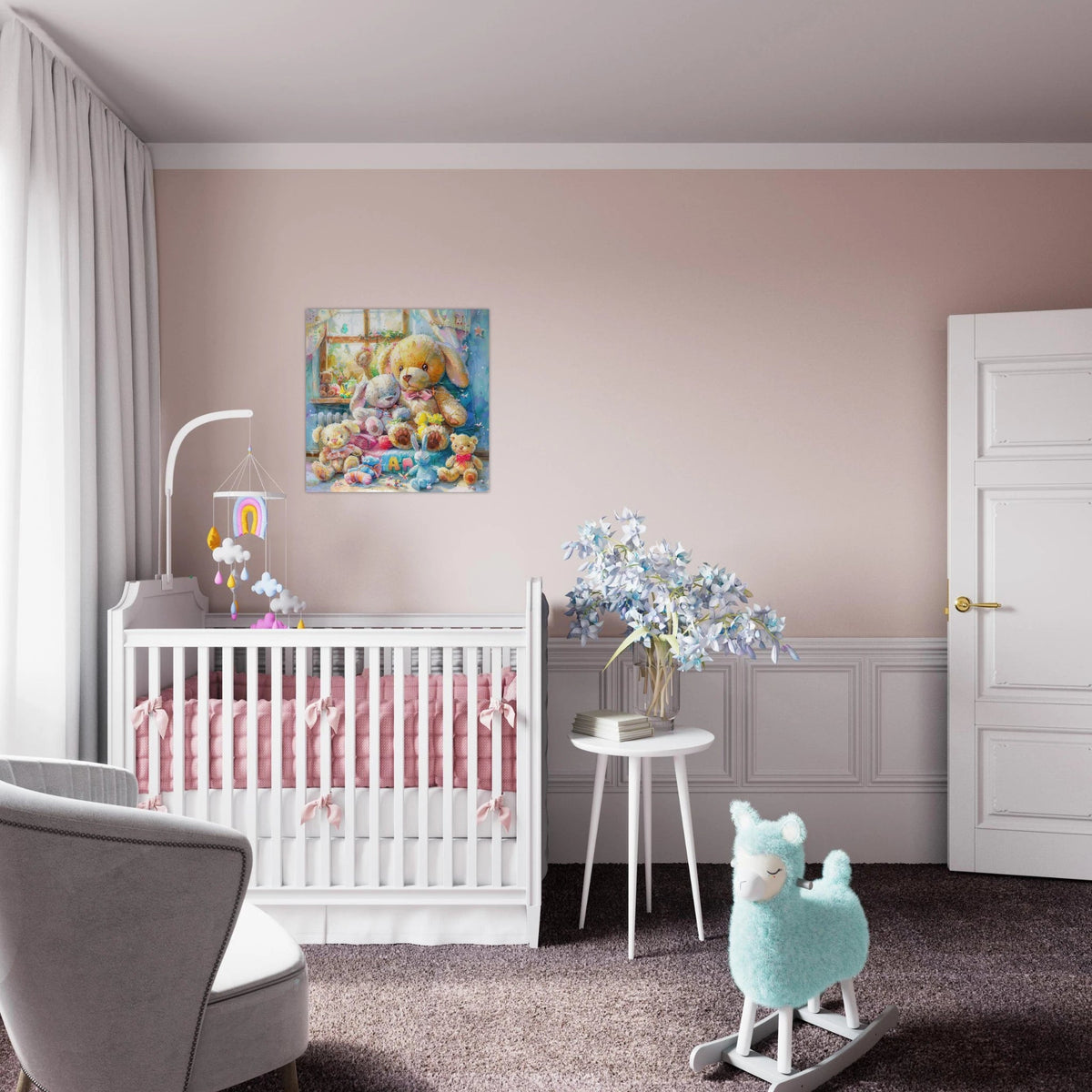 Children Kids Room Art Cozy Cuddle Bears - Shop Ai Art WebShop - Digital Art online Store