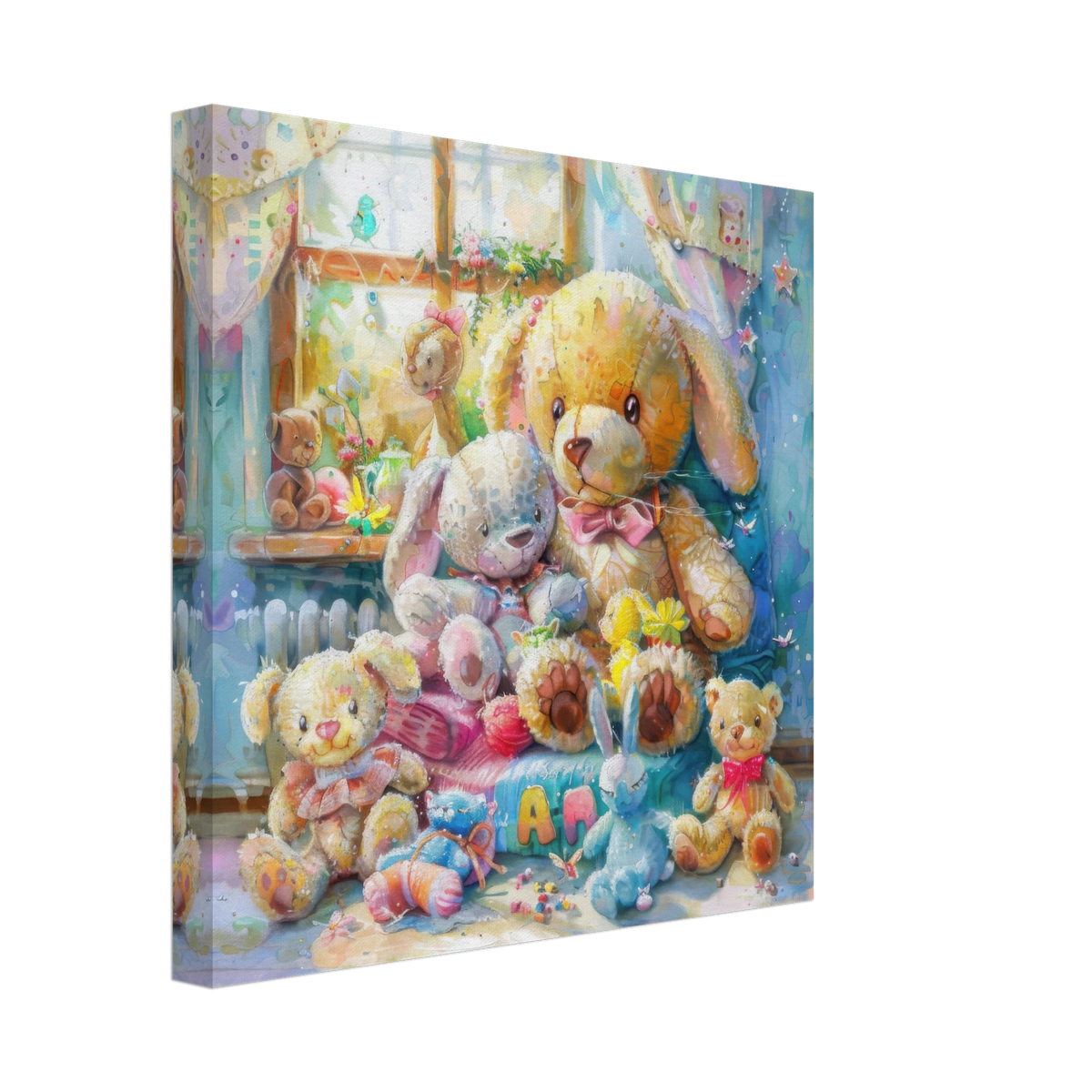 Children Kids Room Art Cozy Cuddle Bears - Shop Ai Art WebShop - Digital Art online Store