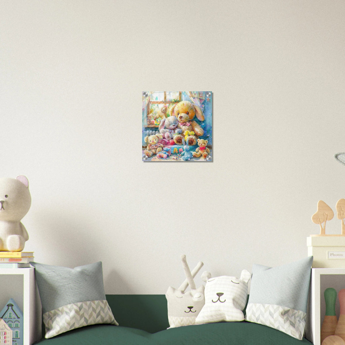 Children Kids Room Art Cozy Cuddle Bears - Shop Ai Art WebShop - Digital Art online Store