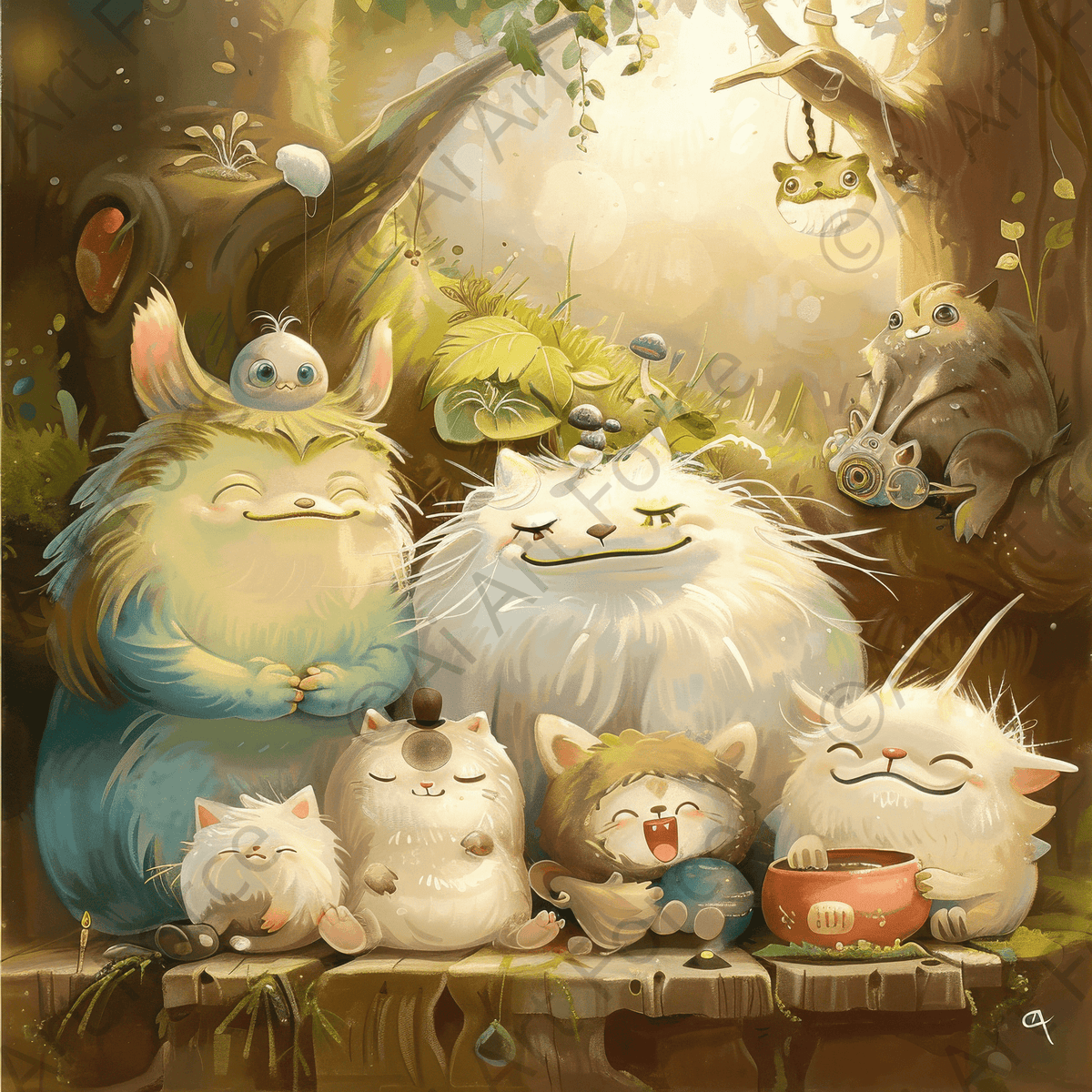 Children Kids Room Art Fantasy Land 21 - Shop Ai Art WebShop - Digital Art online Store