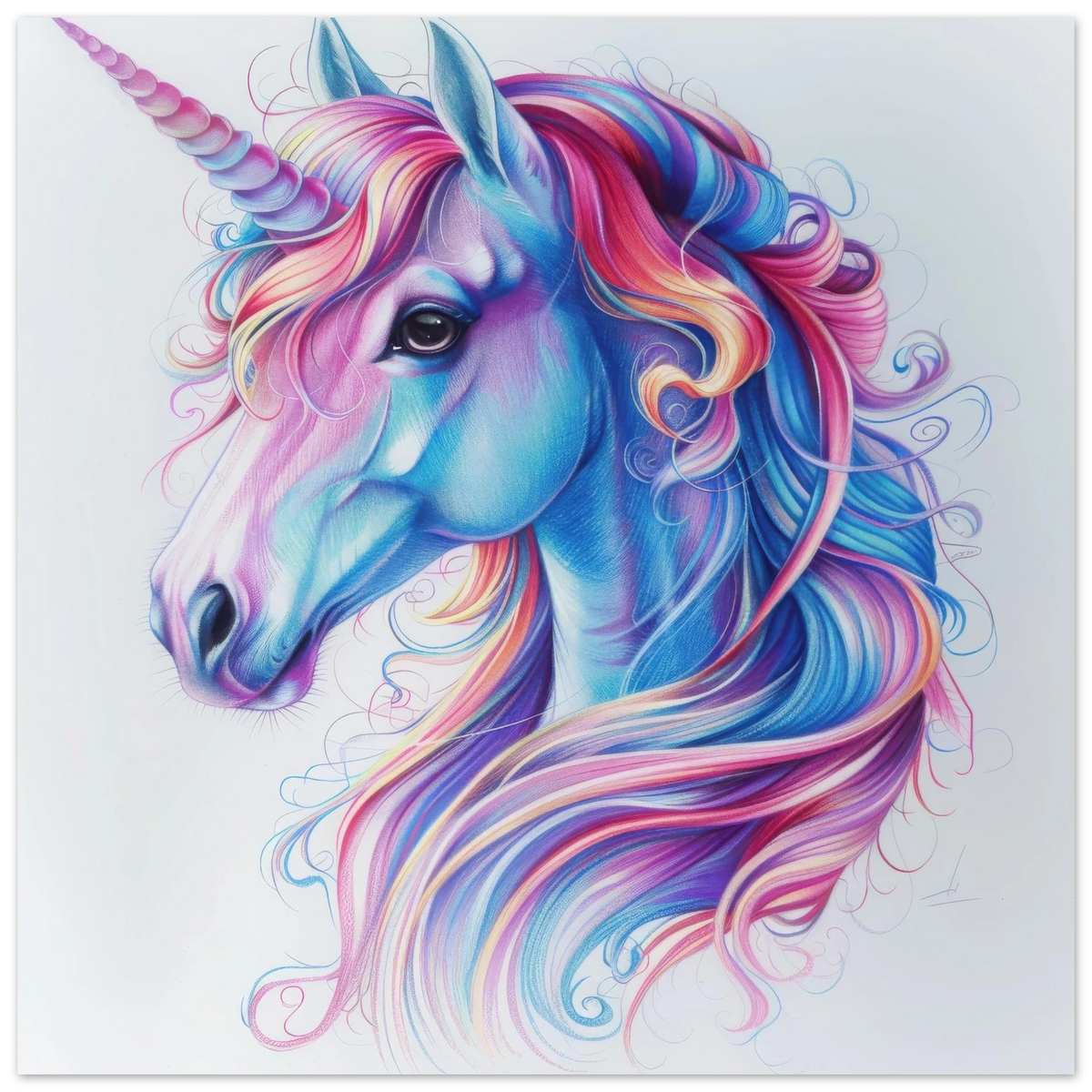 Children Kids Room Art Unicorn Fantasy 2 - Shop Ai Art WebShop - Digital Art online Store