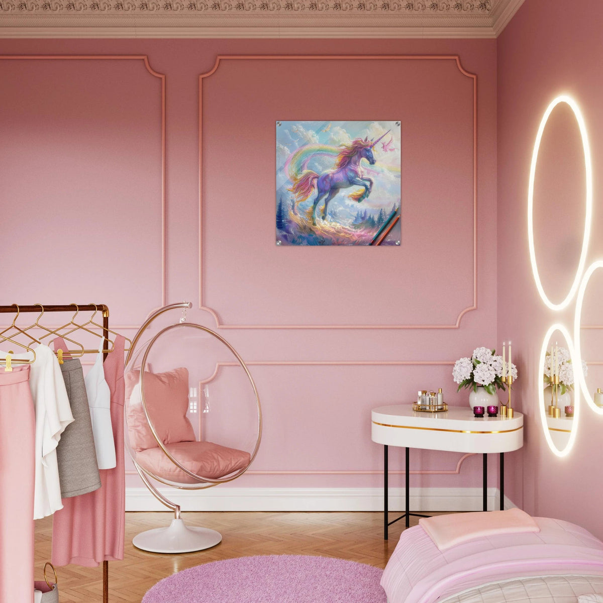 Children Kids Room Art Unicorn Fantasy 3 - Shop Ai Art WebShop - Digital Art online Store