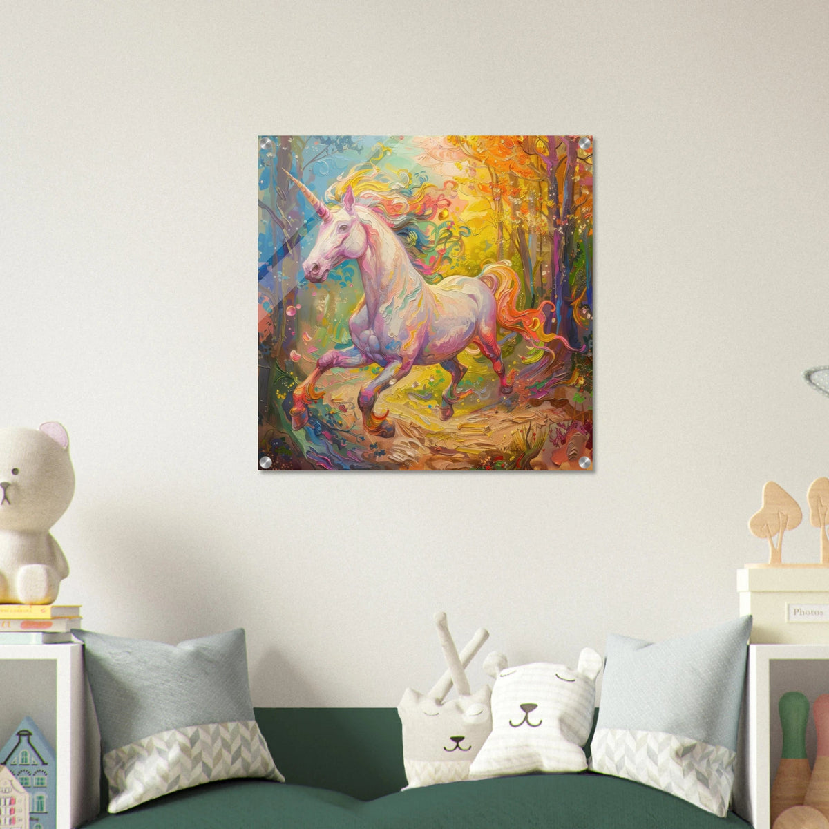 Children Kids Room Art Unicorn Fantasy 7 - Shop Ai Art WebShop - Digital Art online Store