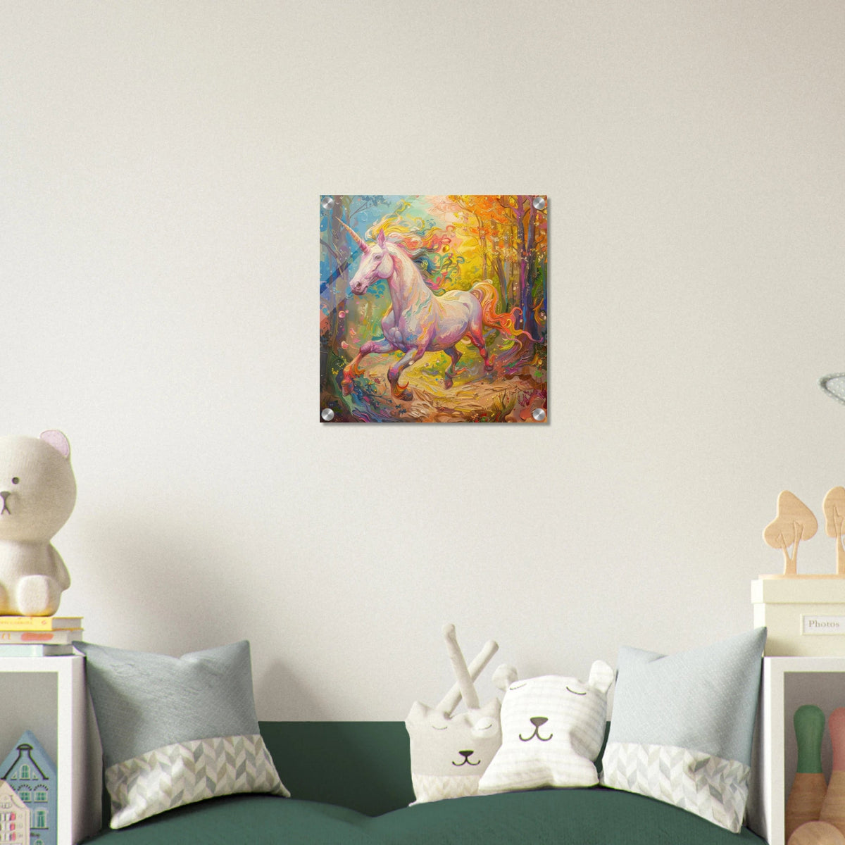 Children Kids Room Art Unicorn Fantasy 7 - Shop Ai Art WebShop - Digital Art online Store