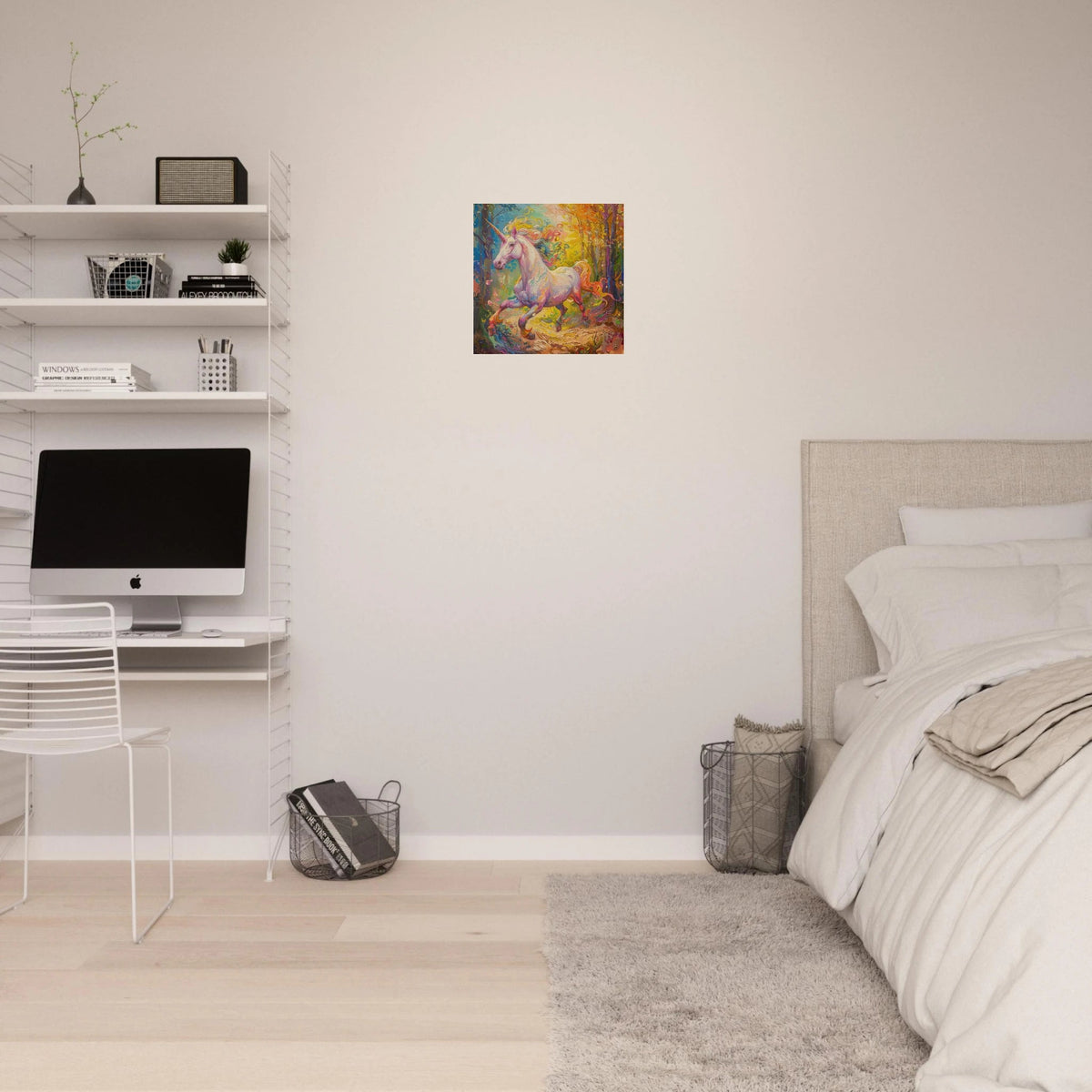 Children Kids Room Art Unicorn Fantasy 7 - Shop Ai Art WebShop - Digital Art online Store