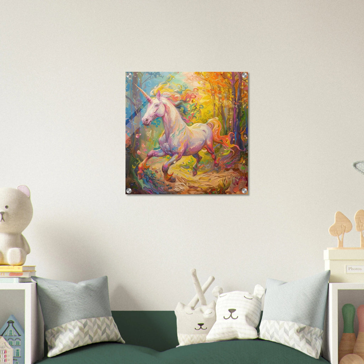 Children Kids Room Art Unicorn Fantasy 7 - Shop Ai Art WebShop - Digital Art online Store