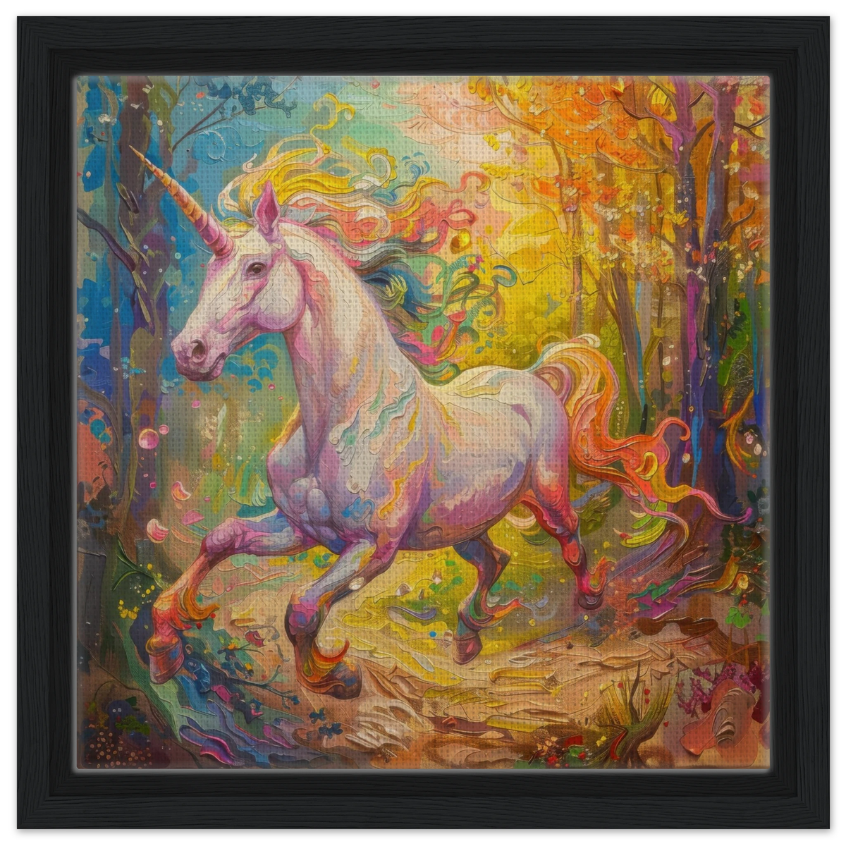 Children Kids Room Art Unicorn Fantasy 7 - Shop Ai Art WebShop - Digital Art online Store