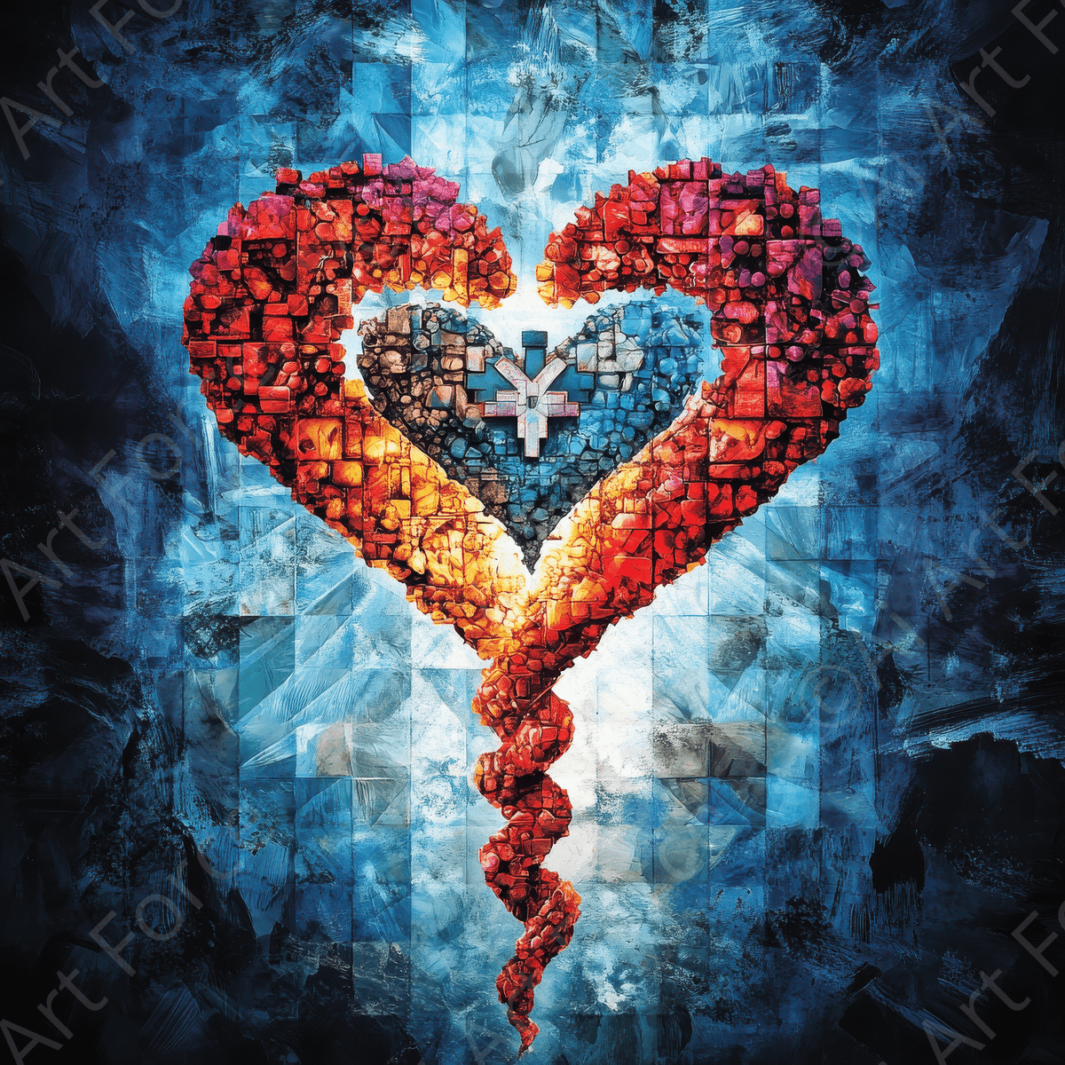 Christian Spirituality Imago Dei in Healthcare 3 - Shop Ai Art WebShop - Digital Art online Store