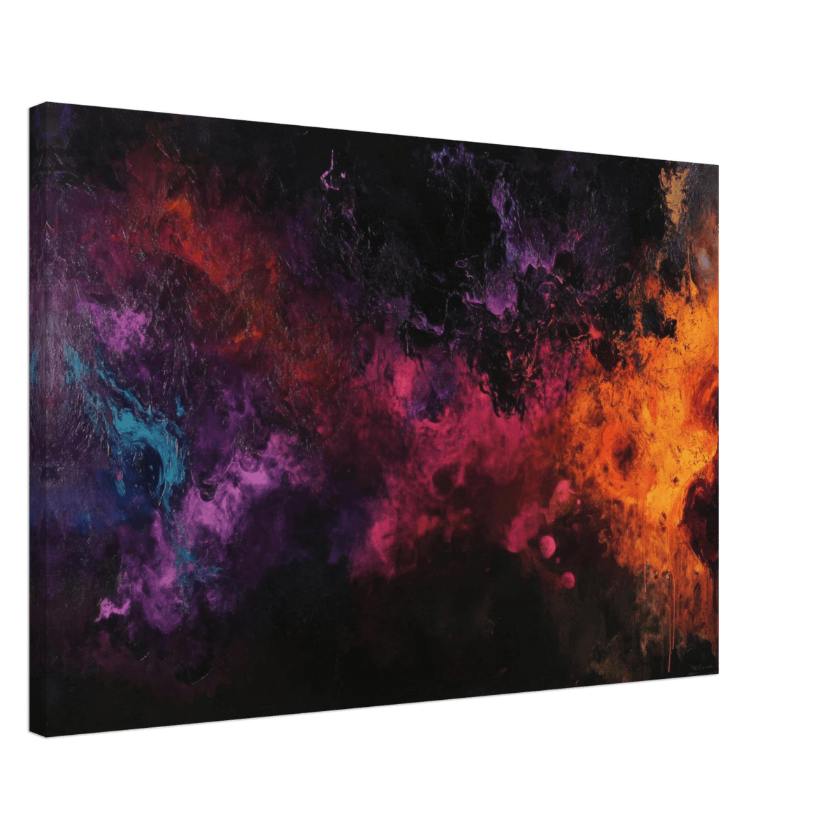 Chromatic Abyss A dark infinite void punctured 2 - Shop Ai Art WebShop - Digital Art online Store