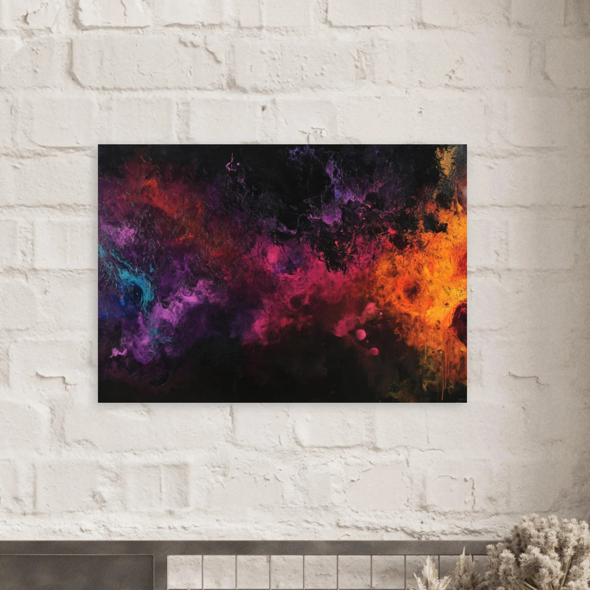 Chromatic Abyss A dark infinite void punctured 2 - Shop Ai Art WebShop - Digital Art online Store