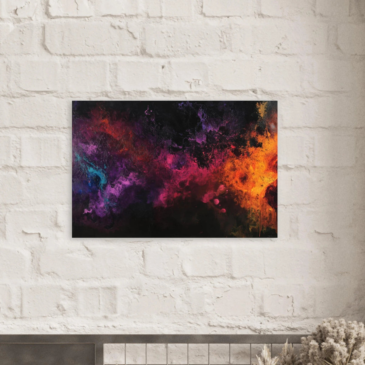 Chromatic Abyss A dark infinite void punctured 2 - Shop Ai Art WebShop - Digital Art online Store