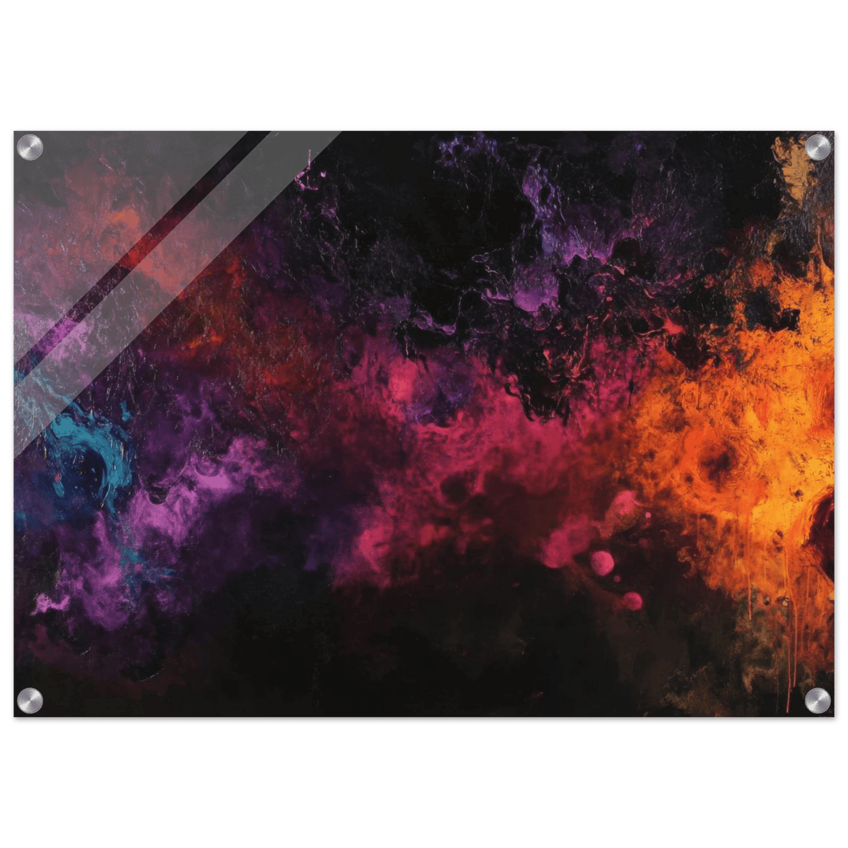 Chromatic Abyss A dark infinite void punctured 2 - Shop Ai Art WebShop - Digital Art online Store
