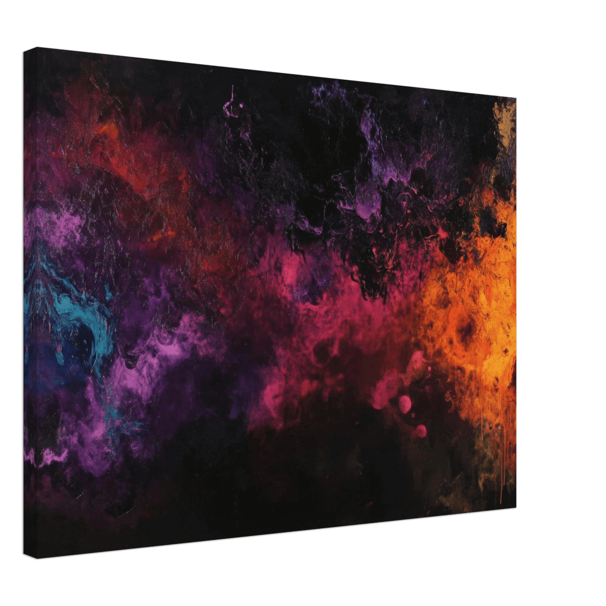 Chromatic Abyss A dark infinite void punctured 2 - Shop Ai Art WebShop - Digital Art online Store