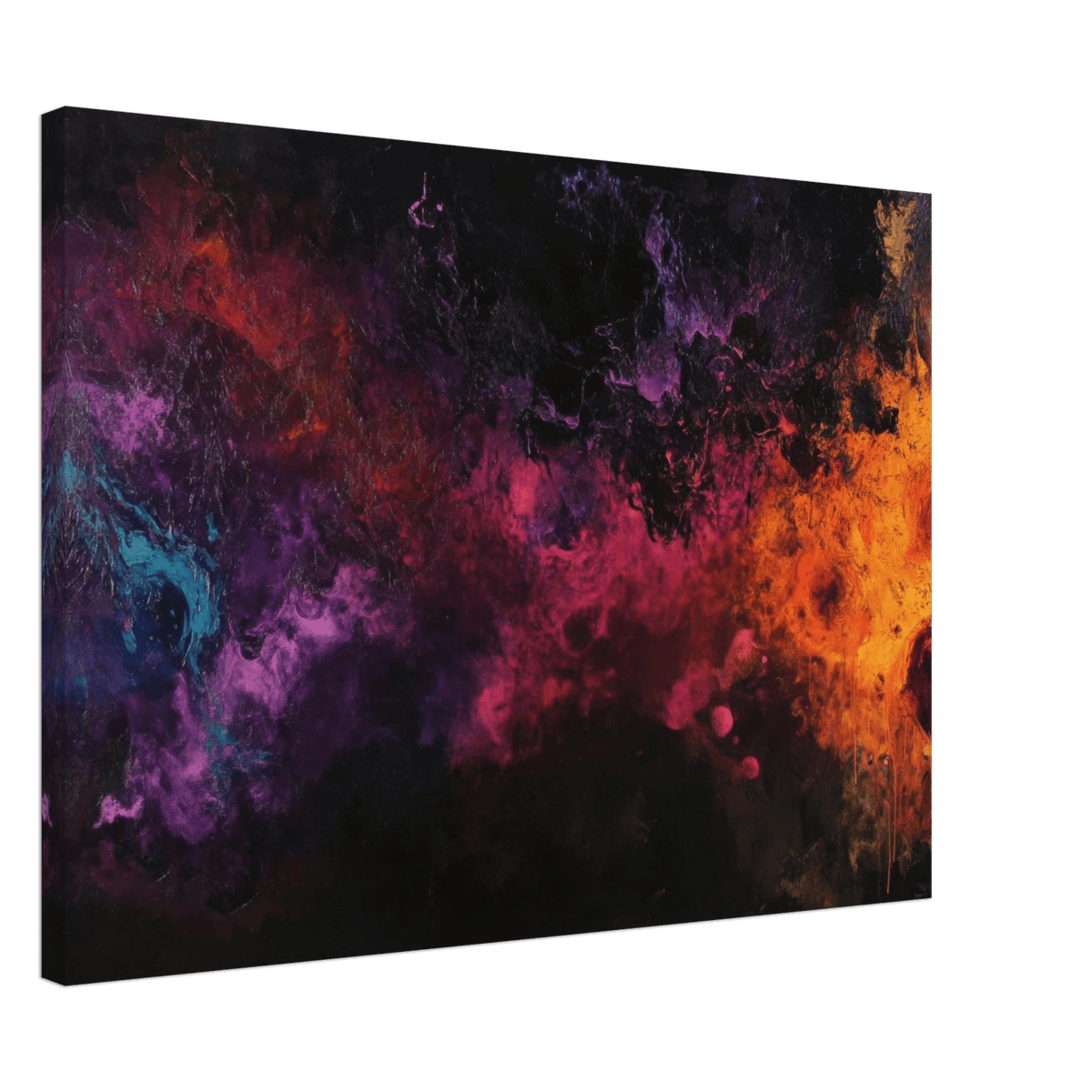 Chromatic Abyss A dark infinite void punctured 2 - Shop Ai Art WebShop - Digital Art online Store